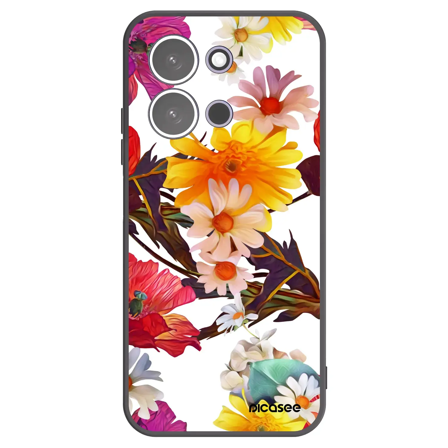 Silikonový černý obal pro Xiaomi Redmi 15C 5G - Meadow