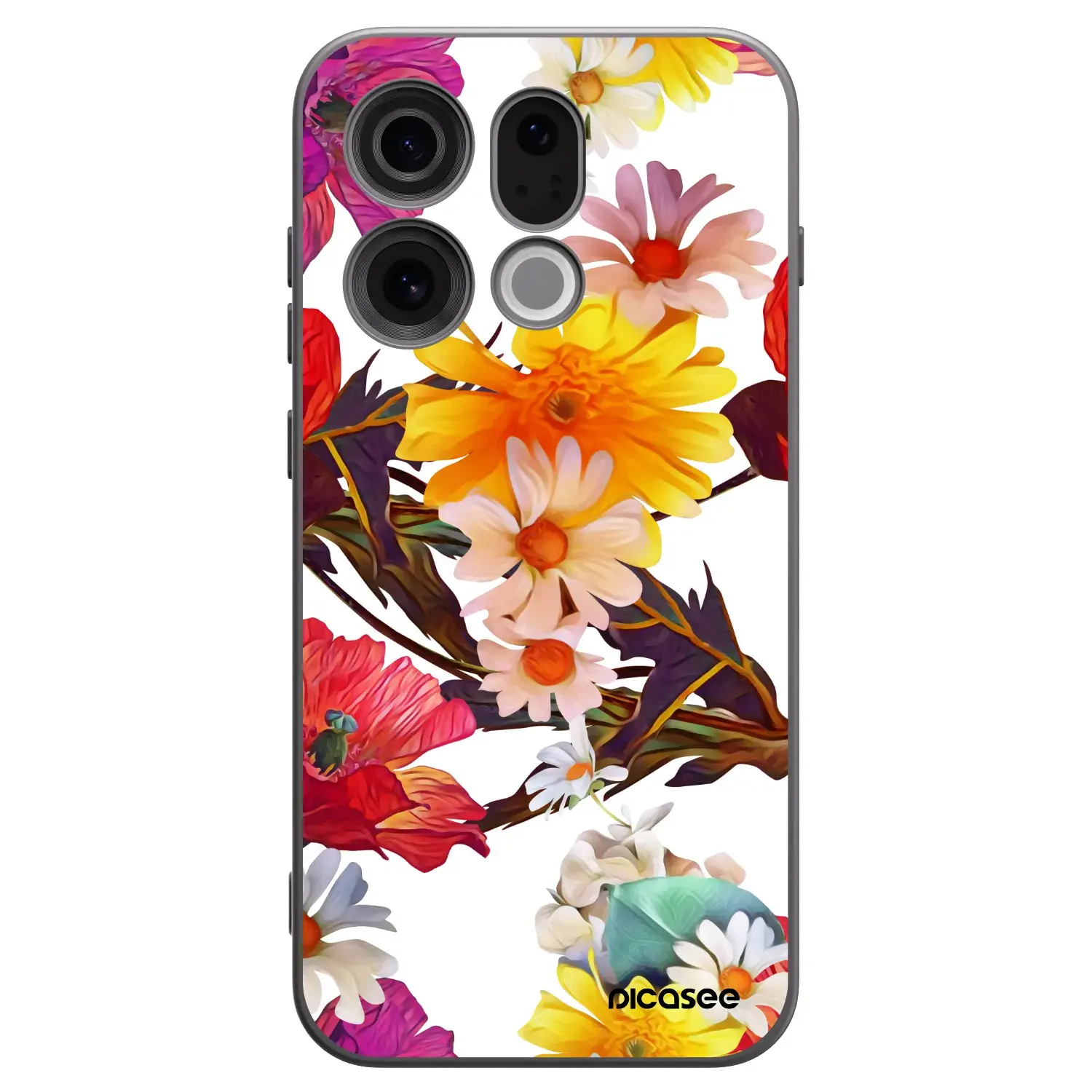 Silikonový černý obal pro OPPO Find X9 - Meadow