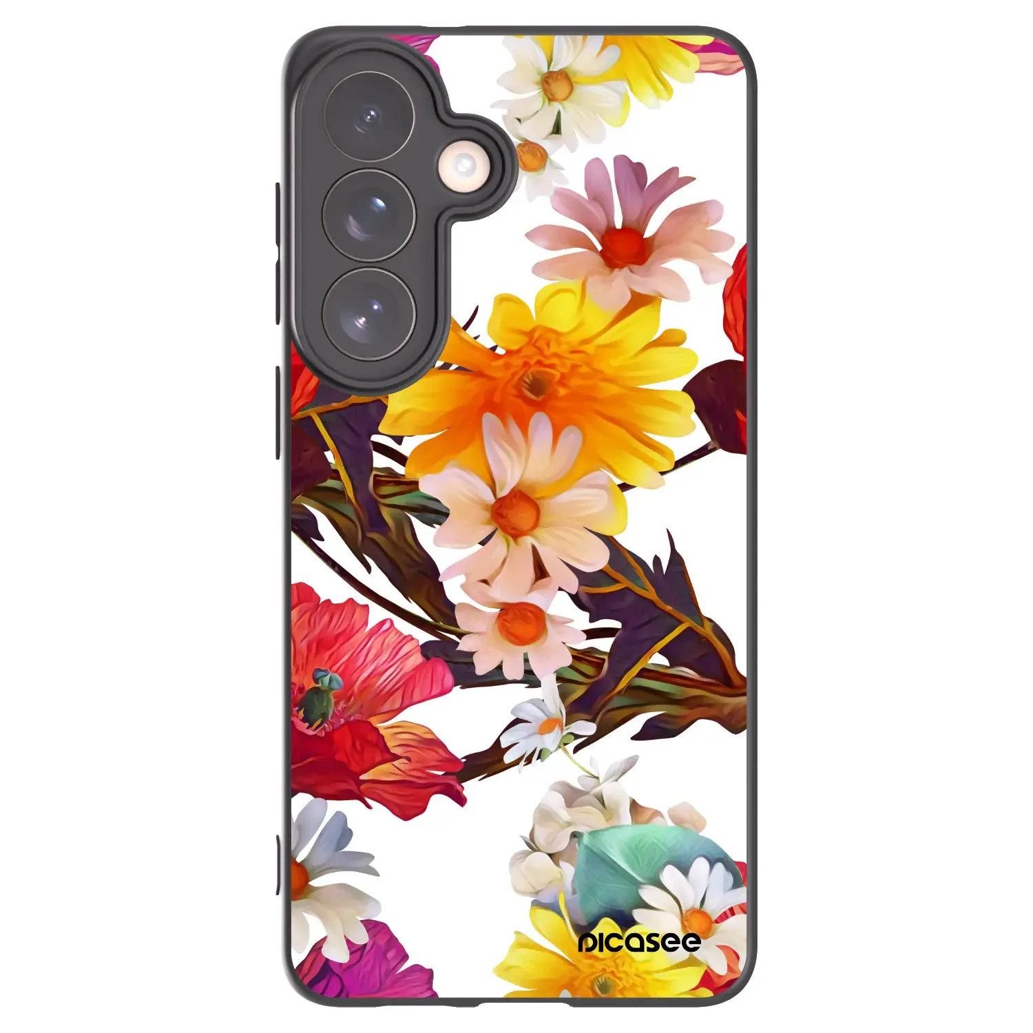 Silikonový černý obal pro Samsung Galaxy S26+ - Meadow