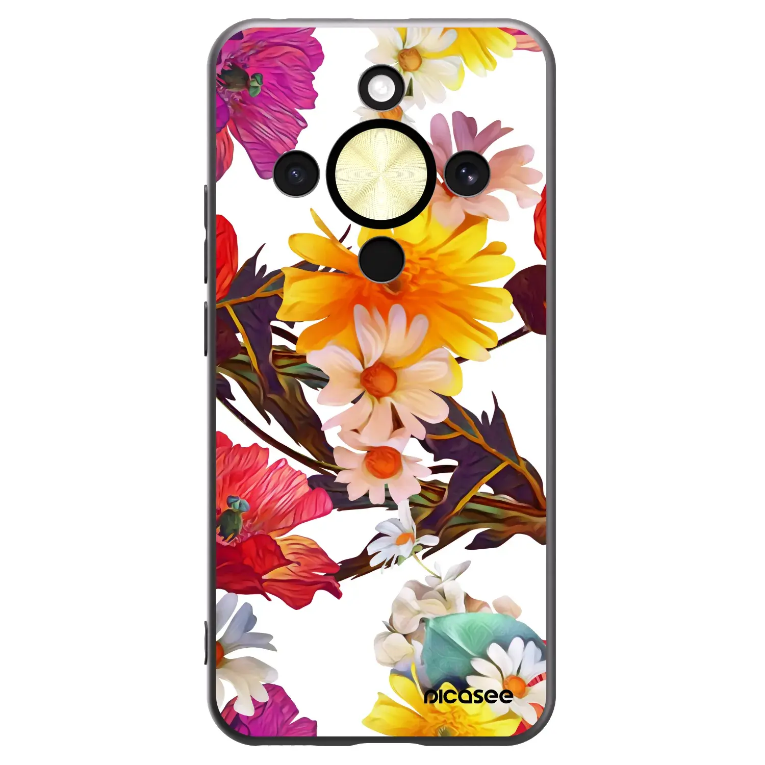 Silikonový černý obal pro Honor Magic8 Lite 5G - Meadow