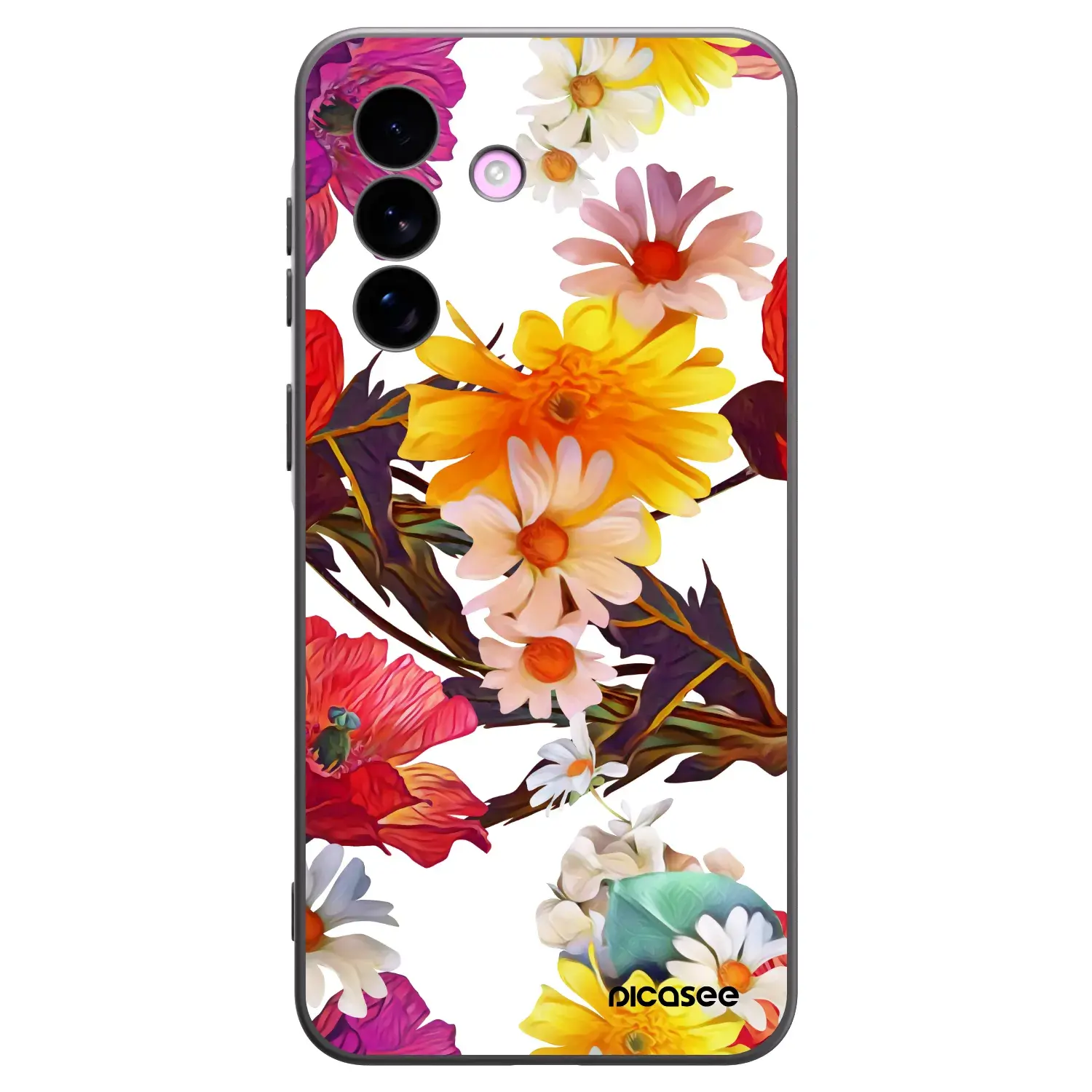 Silikonový černý obal pro Samsung Galaxy A57 5G - Meadow
