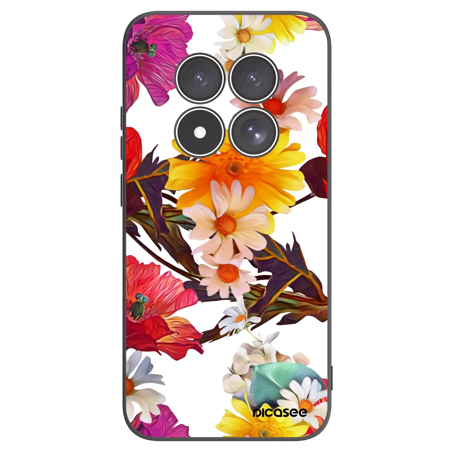 Silikonový černý obal pro Xiaomi Redmi Note 15 Pro 5G - Meadow