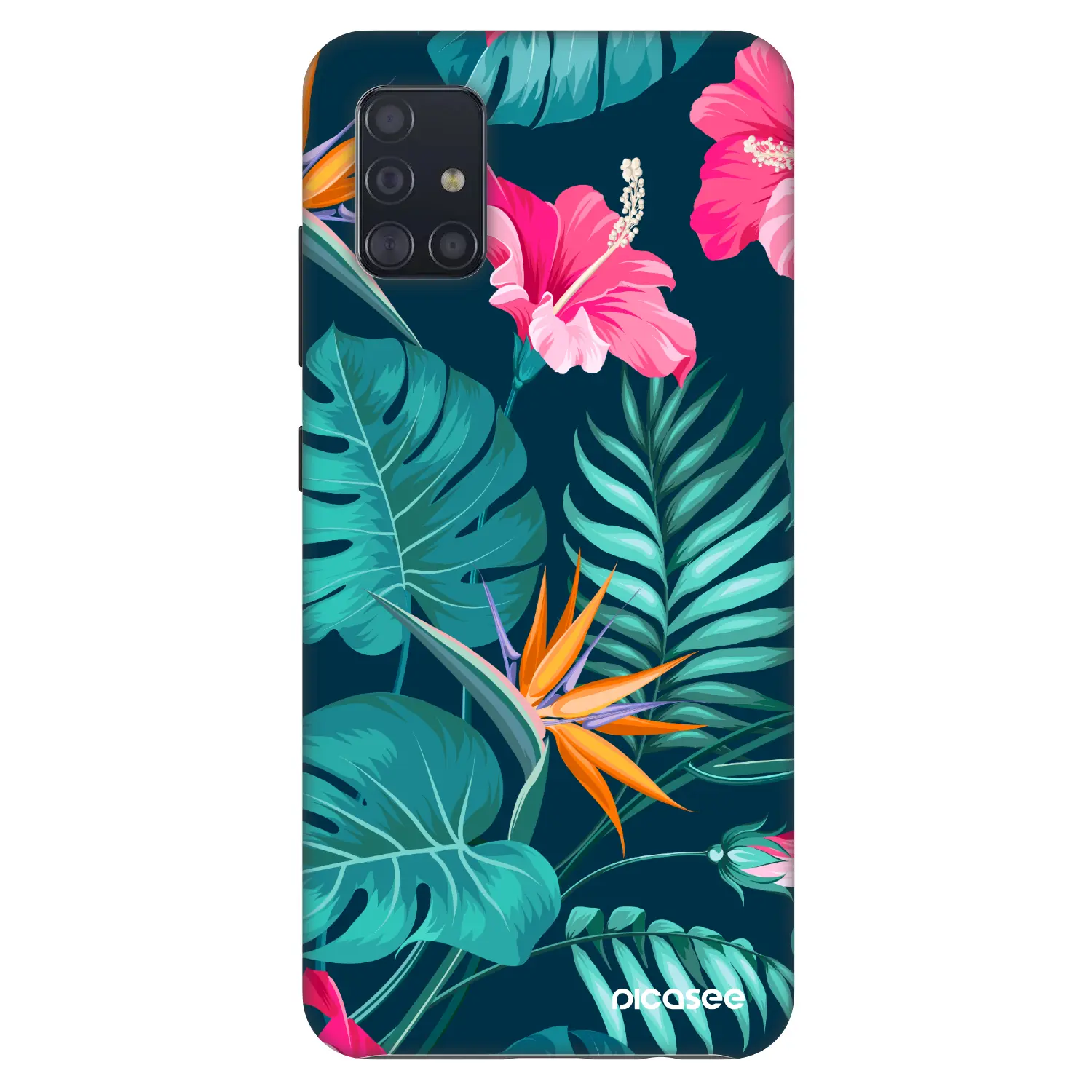 Fashion Case pro Samsung Galaxy A51 A515F - Pink Monstera