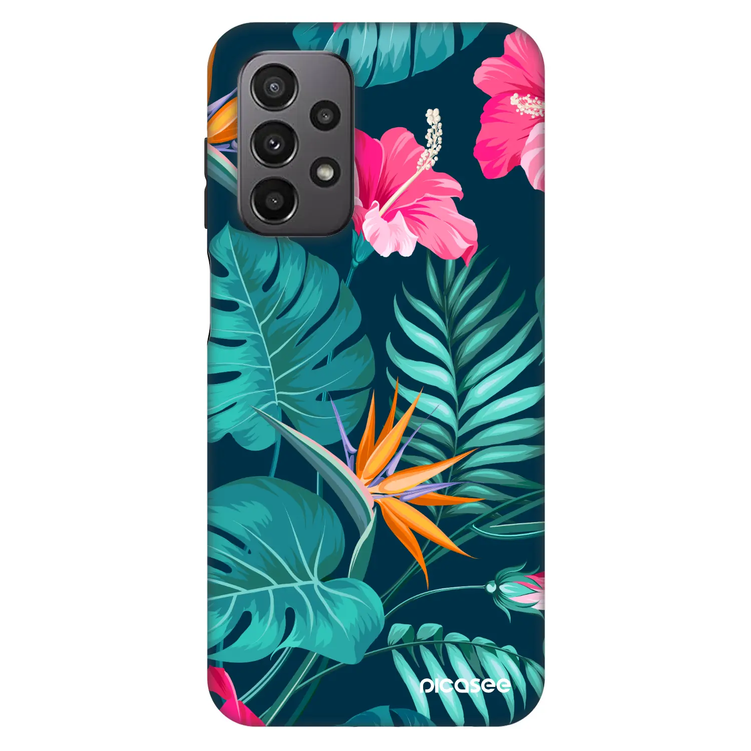 Fashion Case pro Samsung Galaxy A23 A236B 5G - Pink Monstera