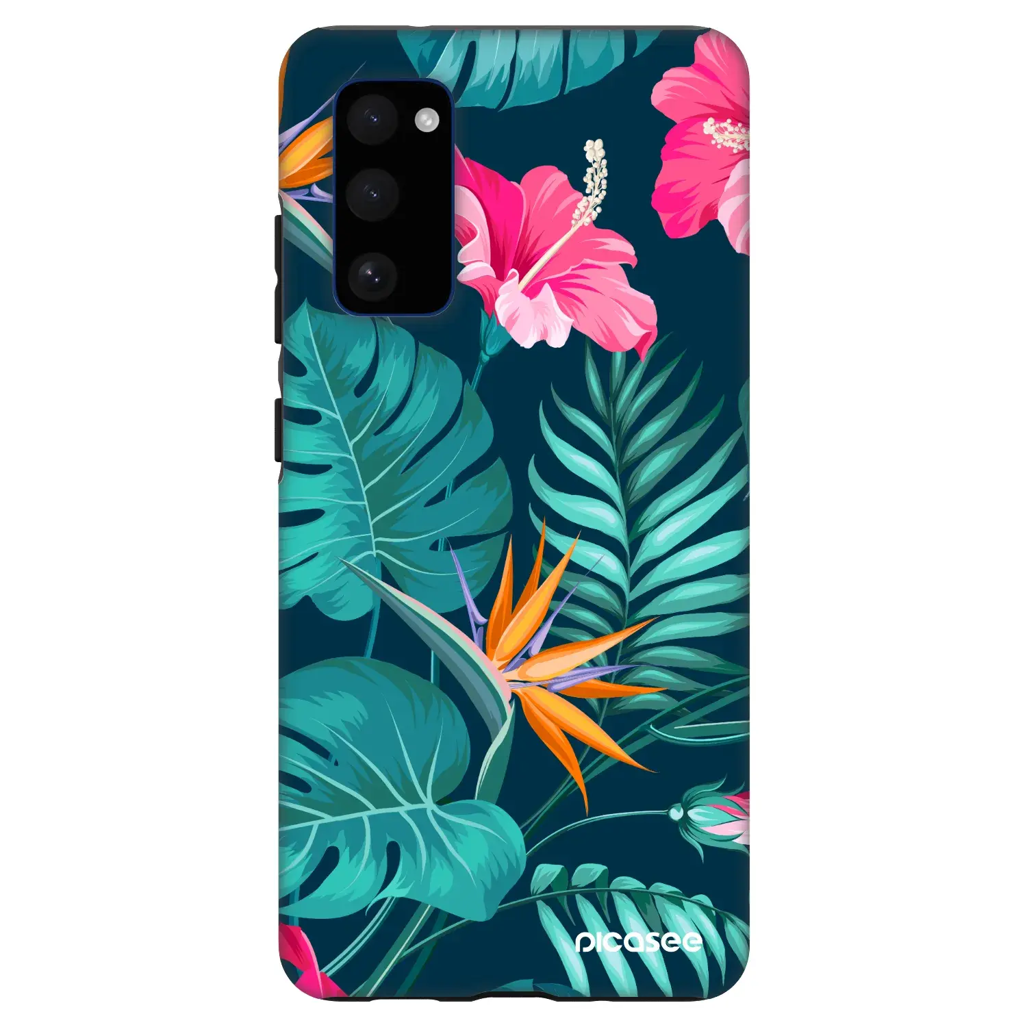 Fashion Case pro Samsung Galaxy S20 FE - Pink Monstera