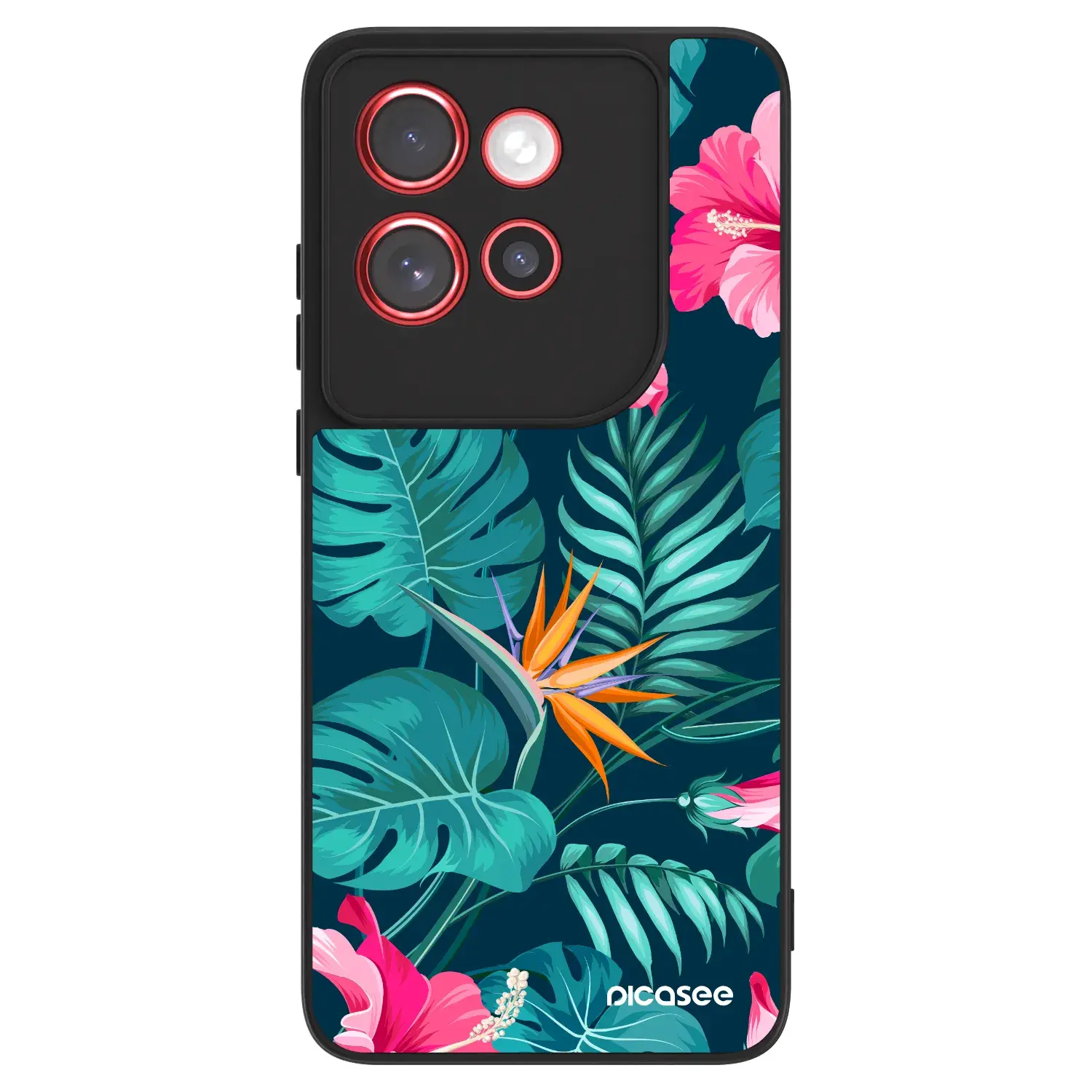 ULTIMATE CASE pro Motorola Edge 60 Neo 5G - Pink Monstera