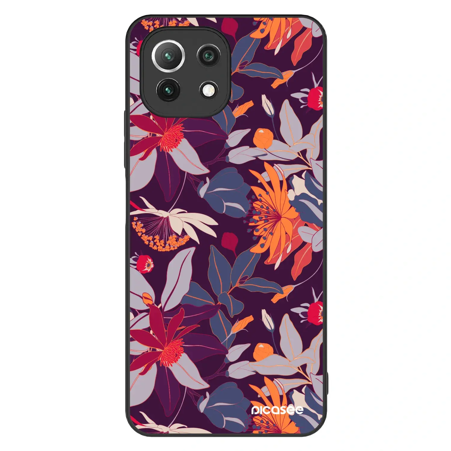 ULTIMATE CASE pro Xiaomi 11 Lite 5G NE - Purple Leaf