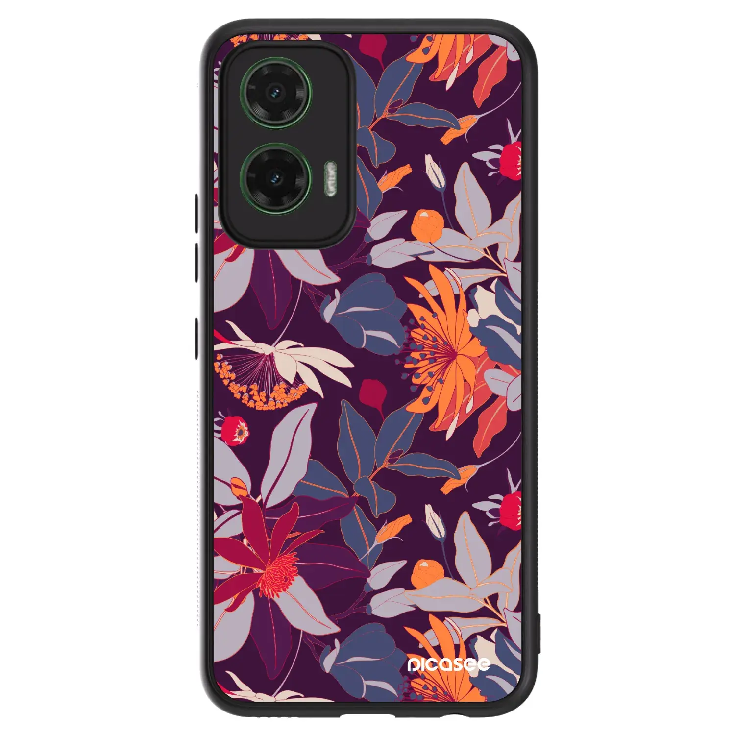 ULTIMATE CASE pro Motorola Moto G35 5G - Purple Leaf