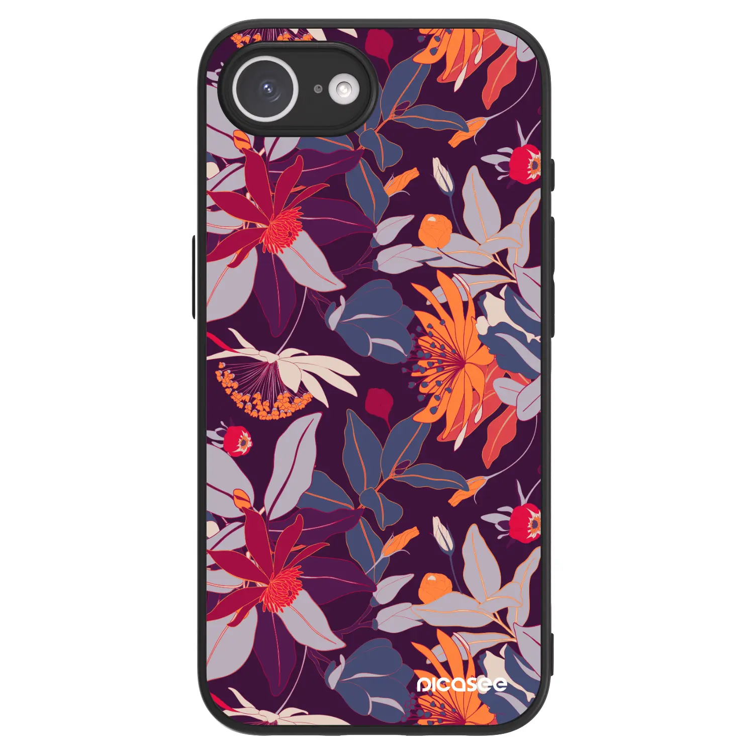 ULTIMATE CASE MagSafe pro Apple iPhone 16e - Purple Leaf