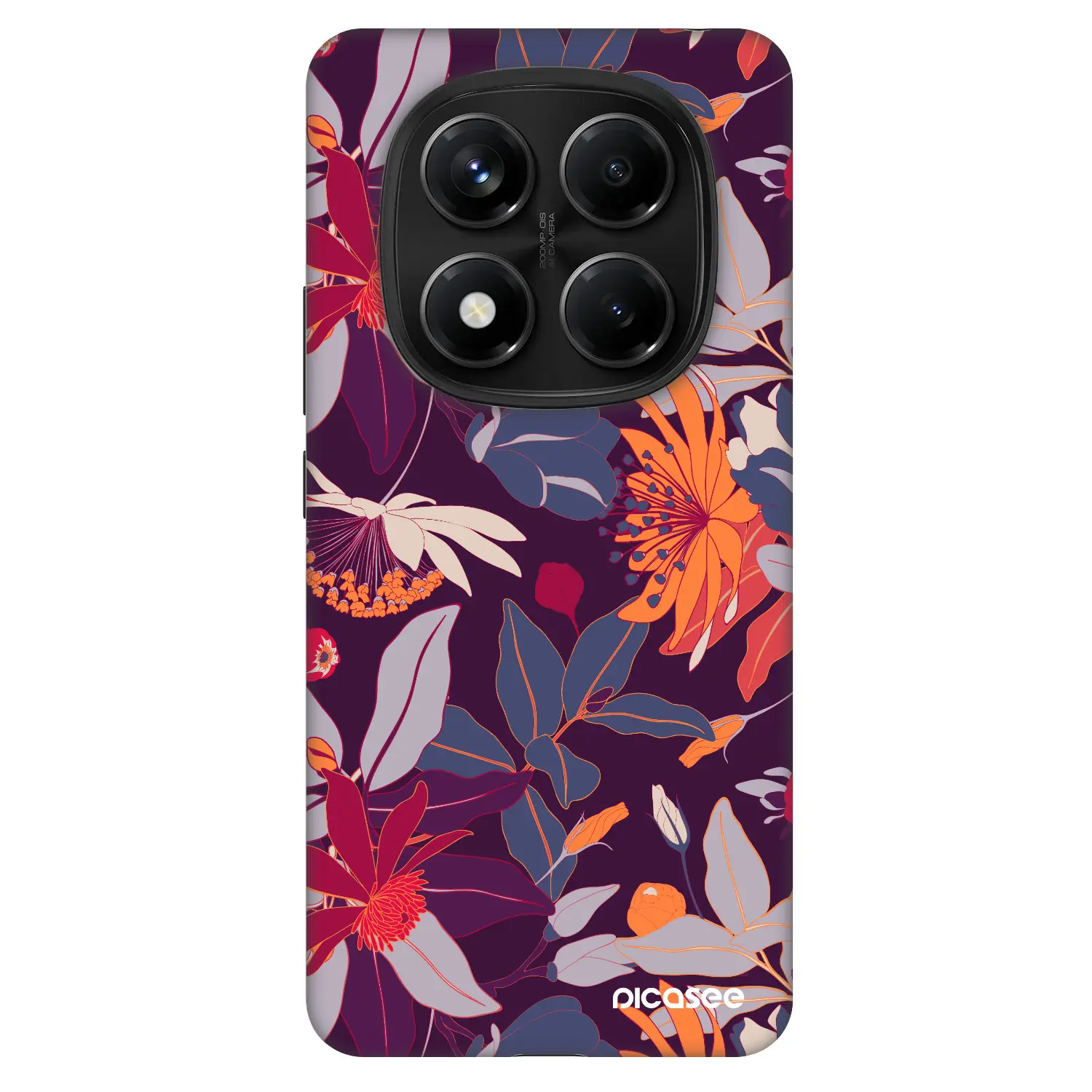 Fashion Case pro Xiaomi Redmi Note 14 Pro 5G - Purple Leaf