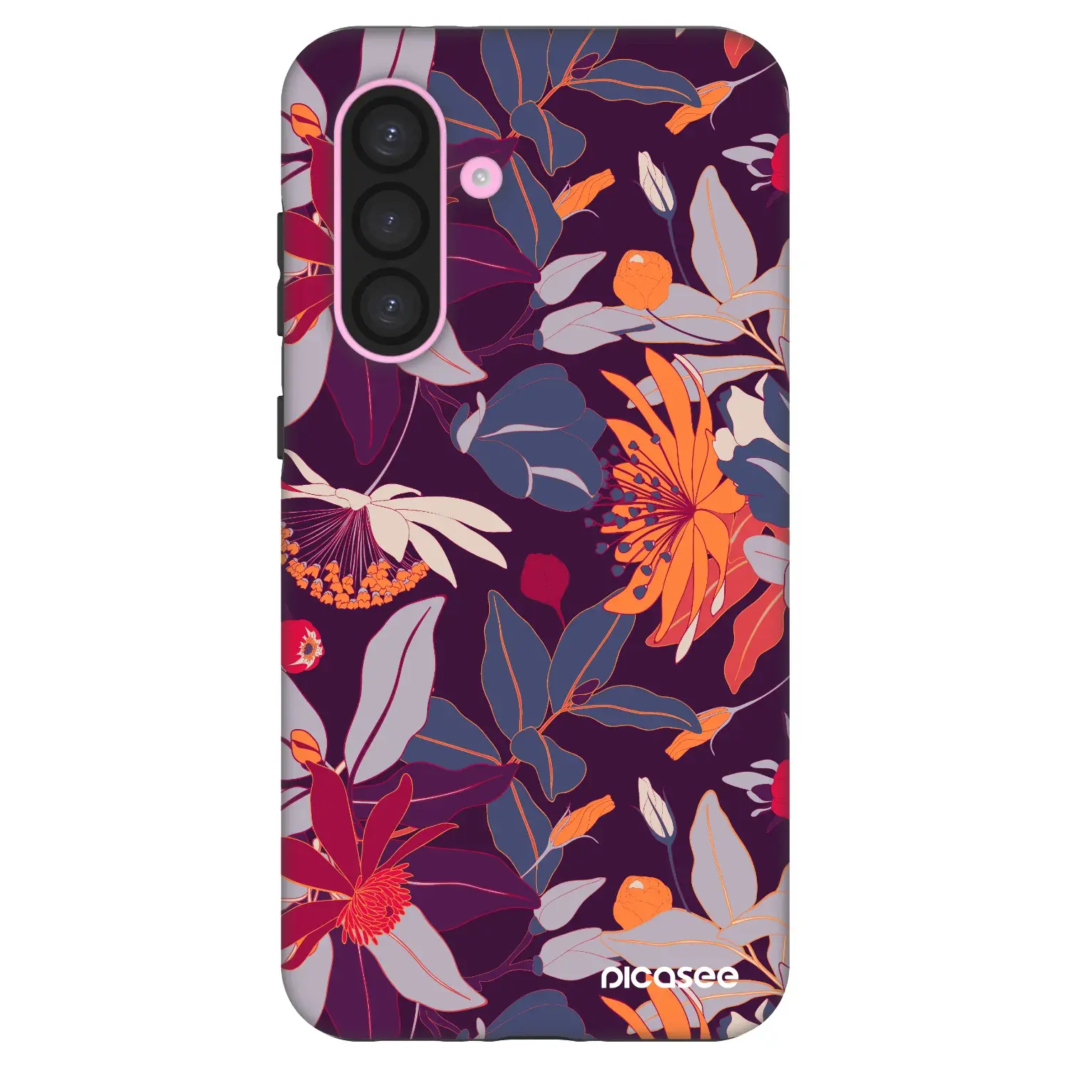 Fashion Case pro Samsung Galaxy A56 5G A566B - Purple Leaf