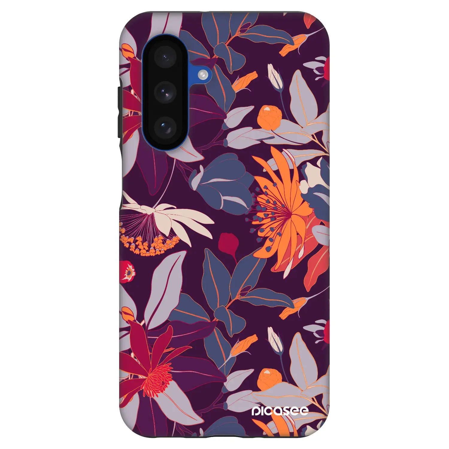 Fashion Case pro Samsung Galaxy A17 5G - Purple Leaf