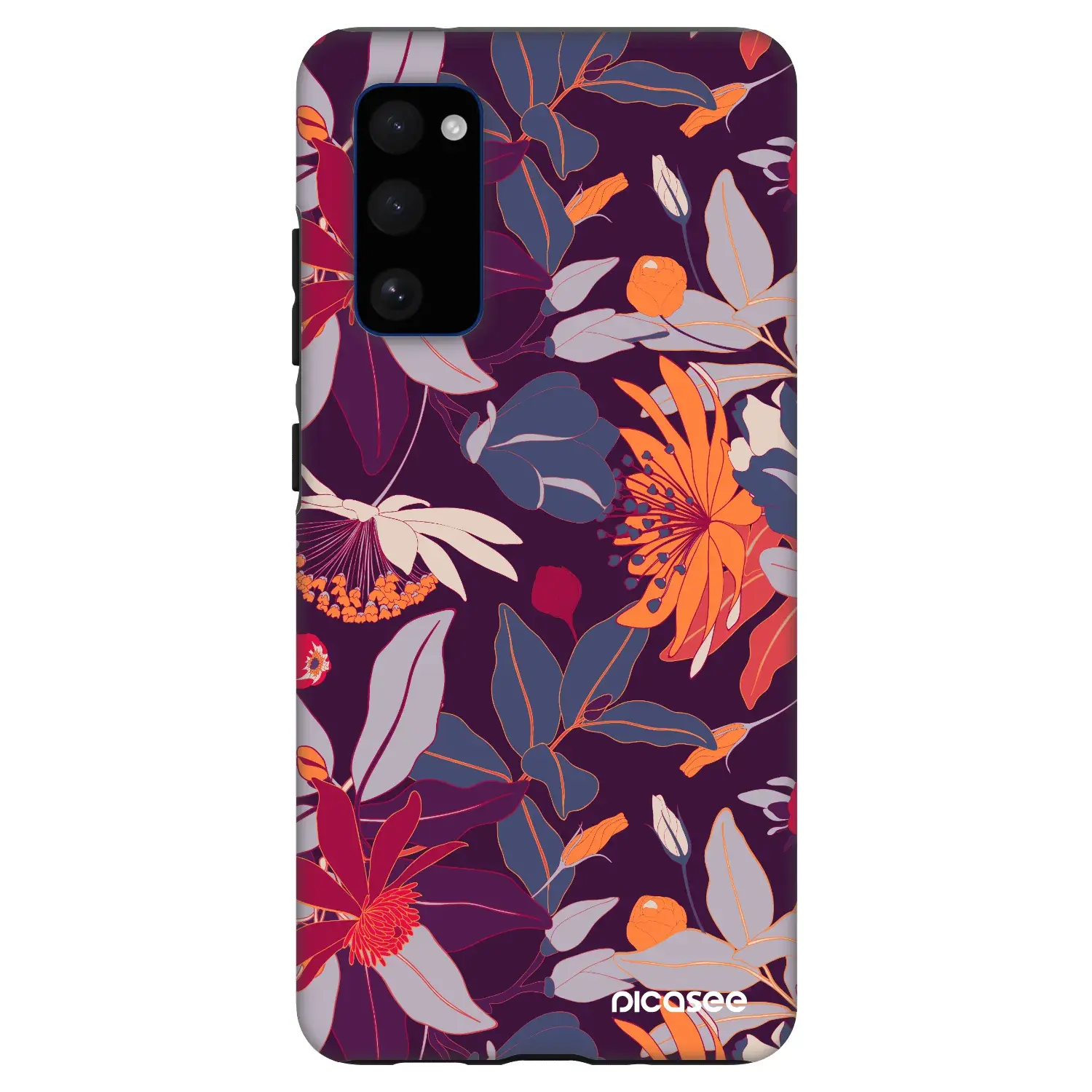 Fashion Case pro Samsung Galaxy S20 FE - Purple Leaf