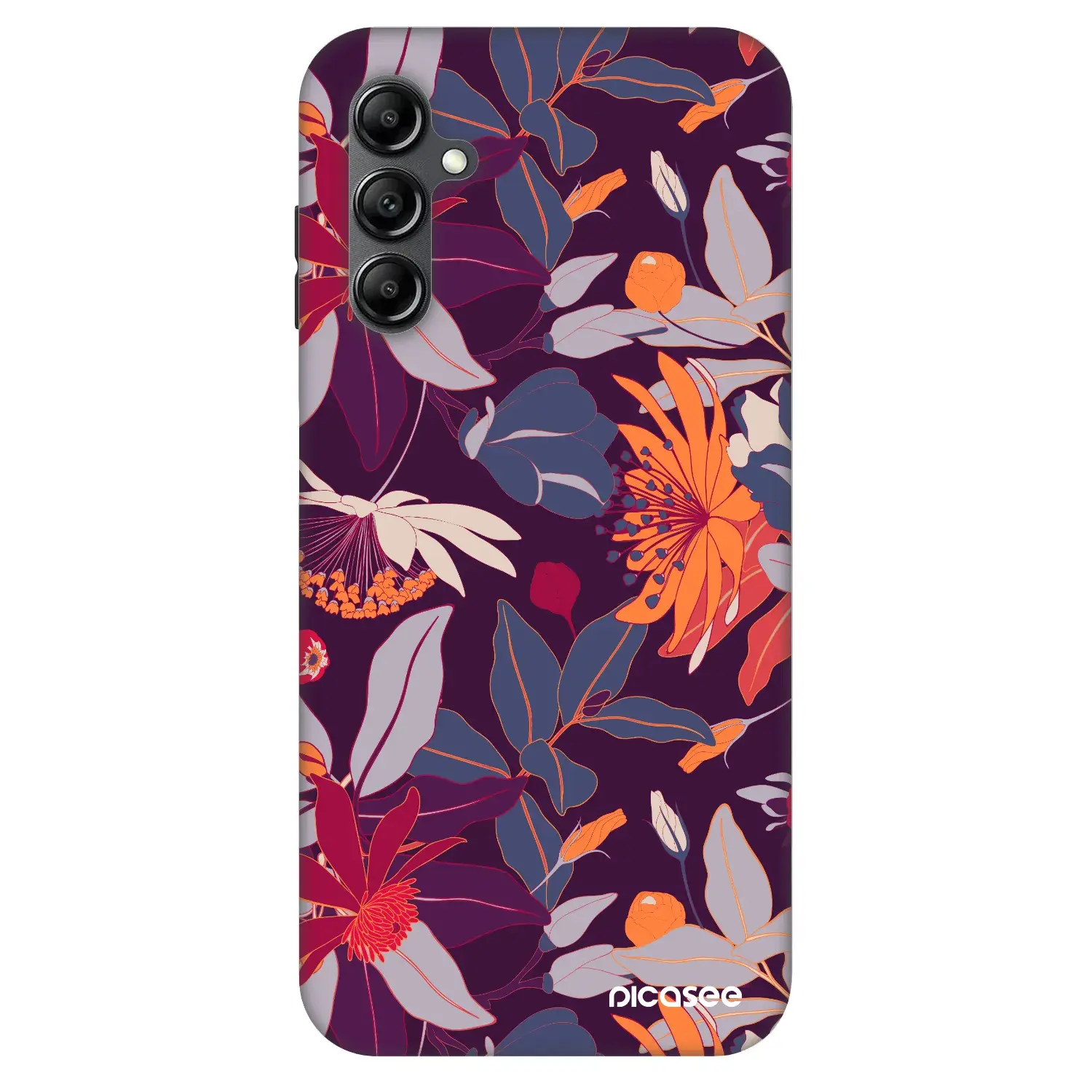 Fashion Case pro Samsung Galaxy A16 4G - Purple Leaf