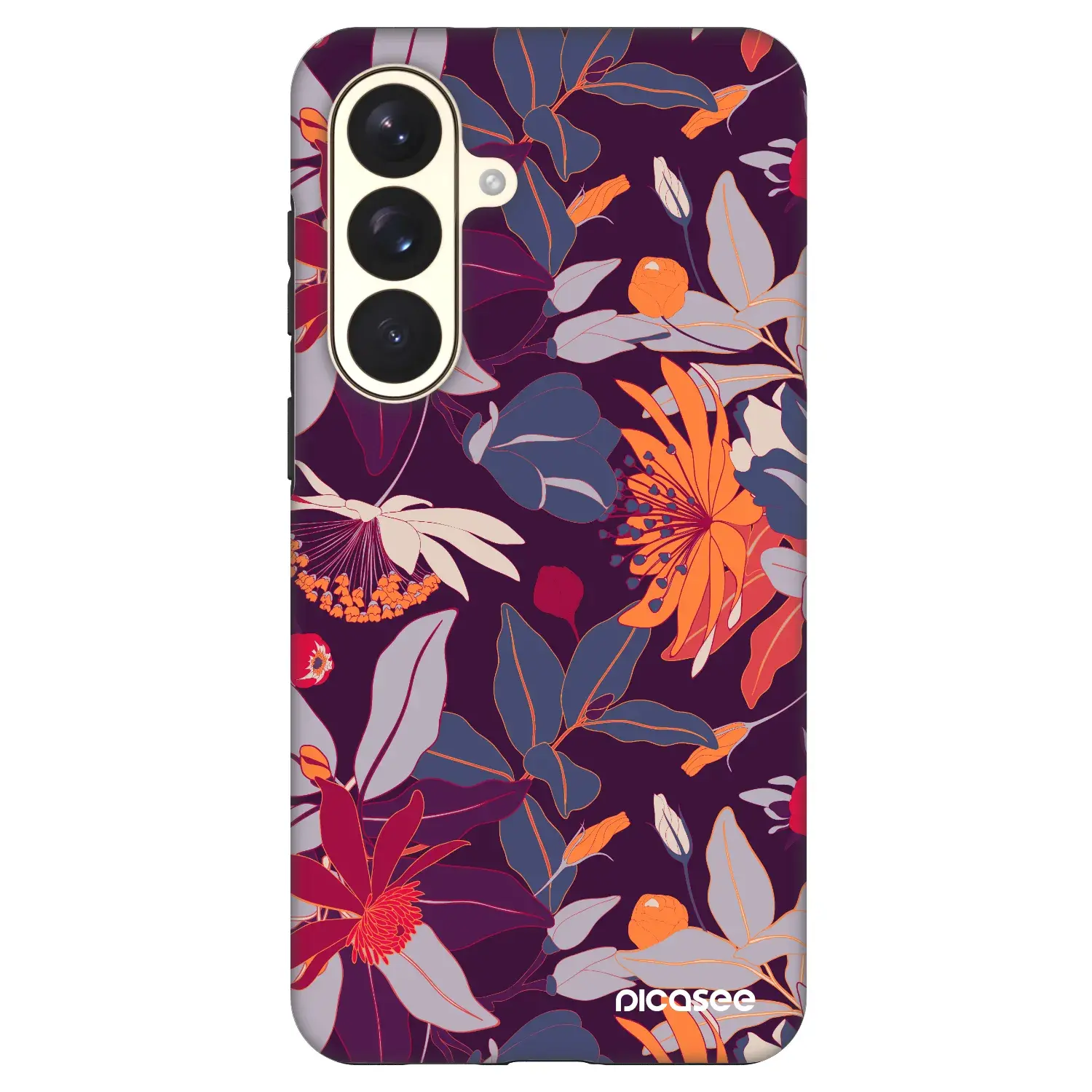 Fashion Case PowerShare pro Samsung Galaxy S26+ - Purple Leaf