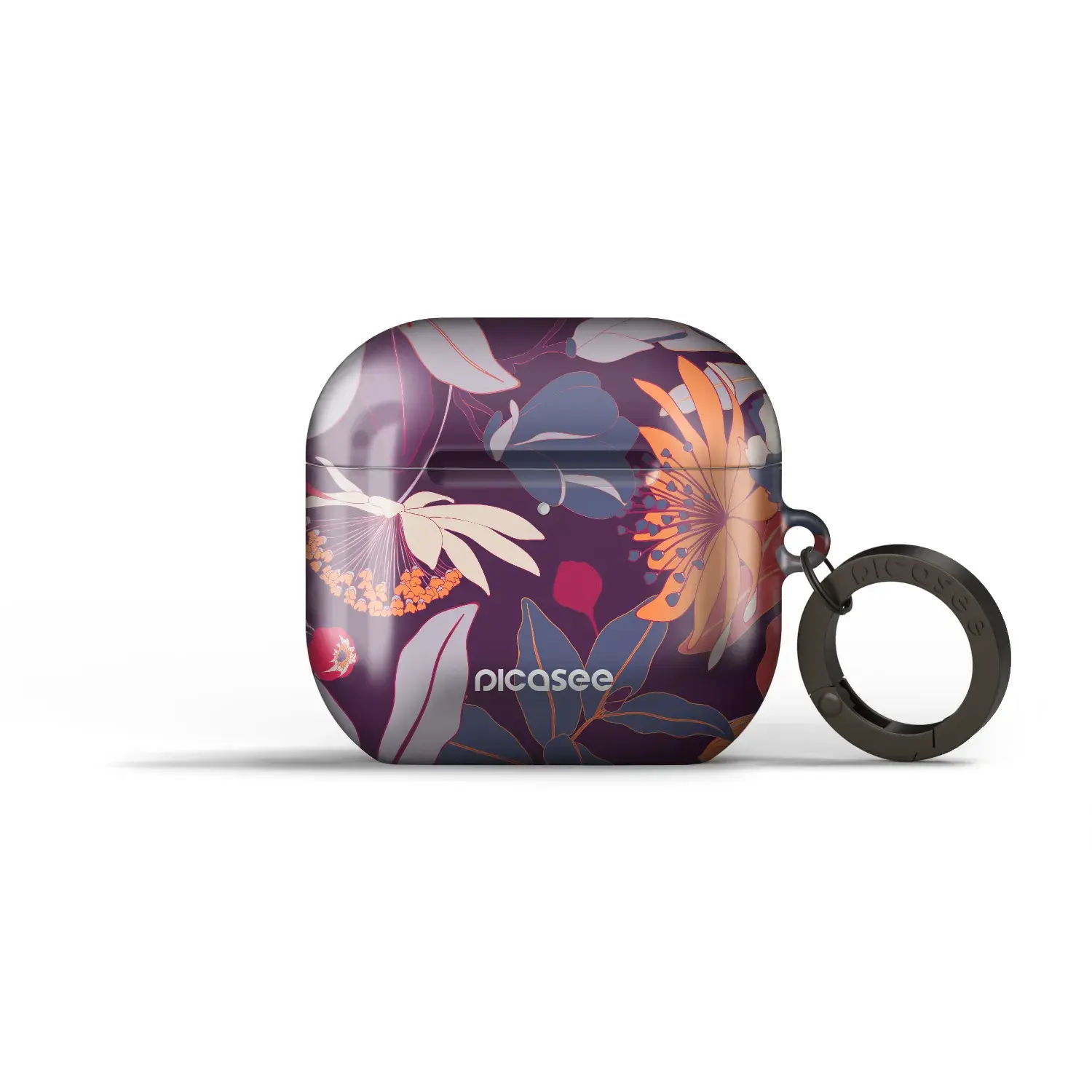 Obal pro Apple AirPods 5 - Purple Leaf
