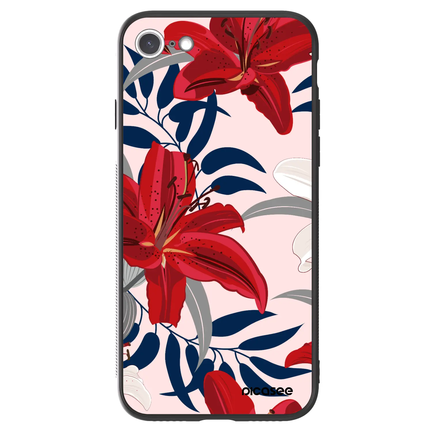 ULTIMATE CASE pro Apple iPhone SE 2020 - Red Lily