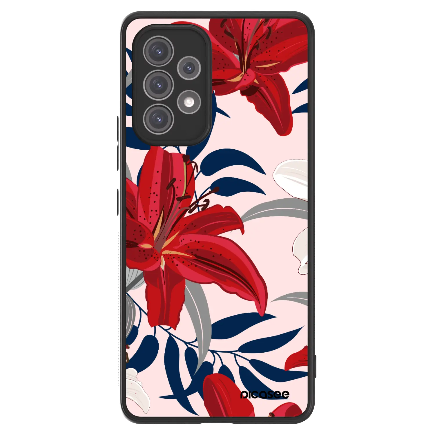 ULTIMATE CASE pro Samsung Galaxy A52s 5G A528B - Red Lily