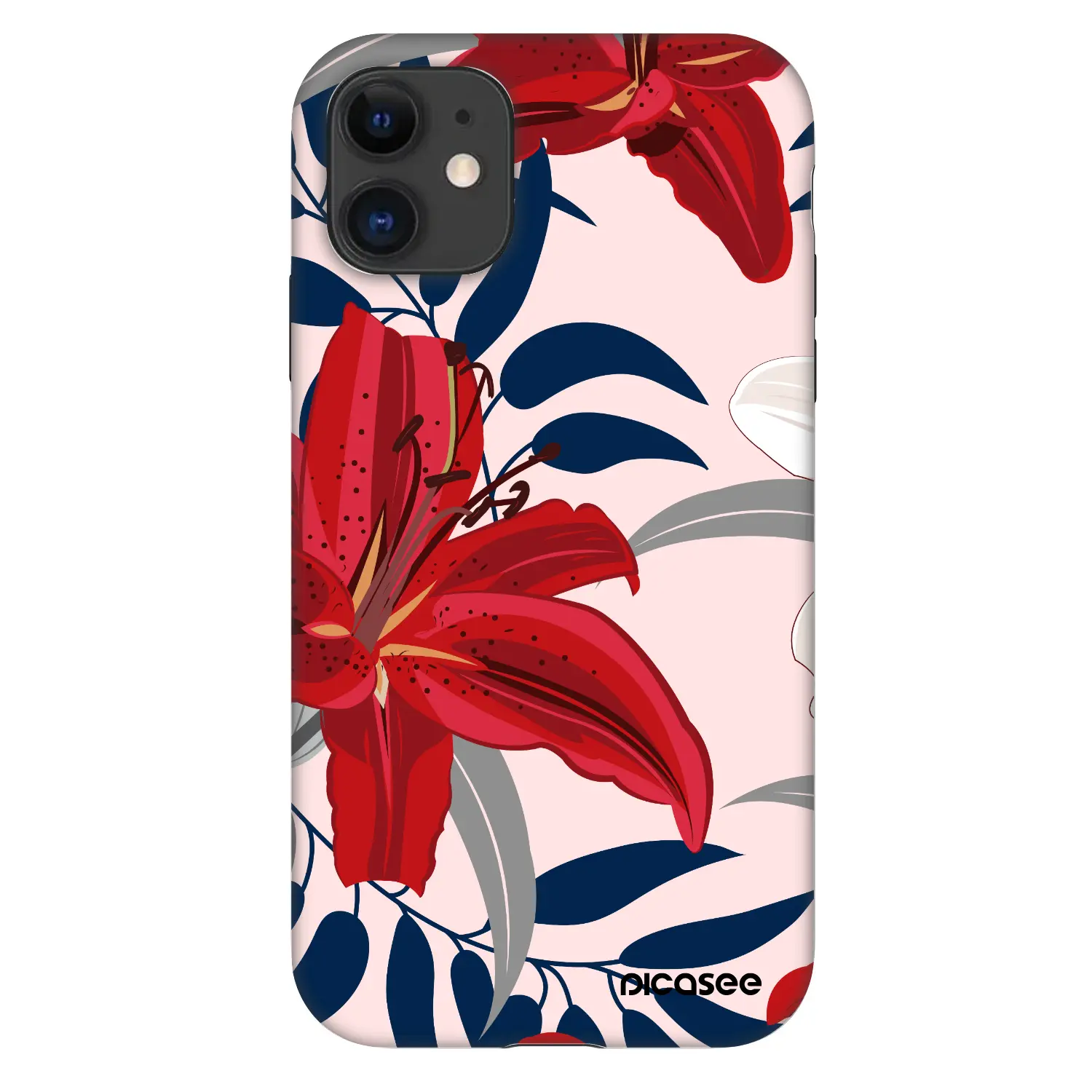 Fashion Case pro Apple iPhone 11 - Red Lily