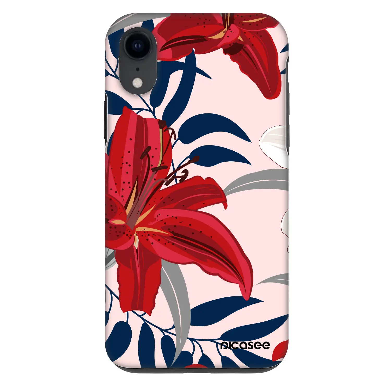 Fashion Case pro Apple iPhone XR - Red Lily