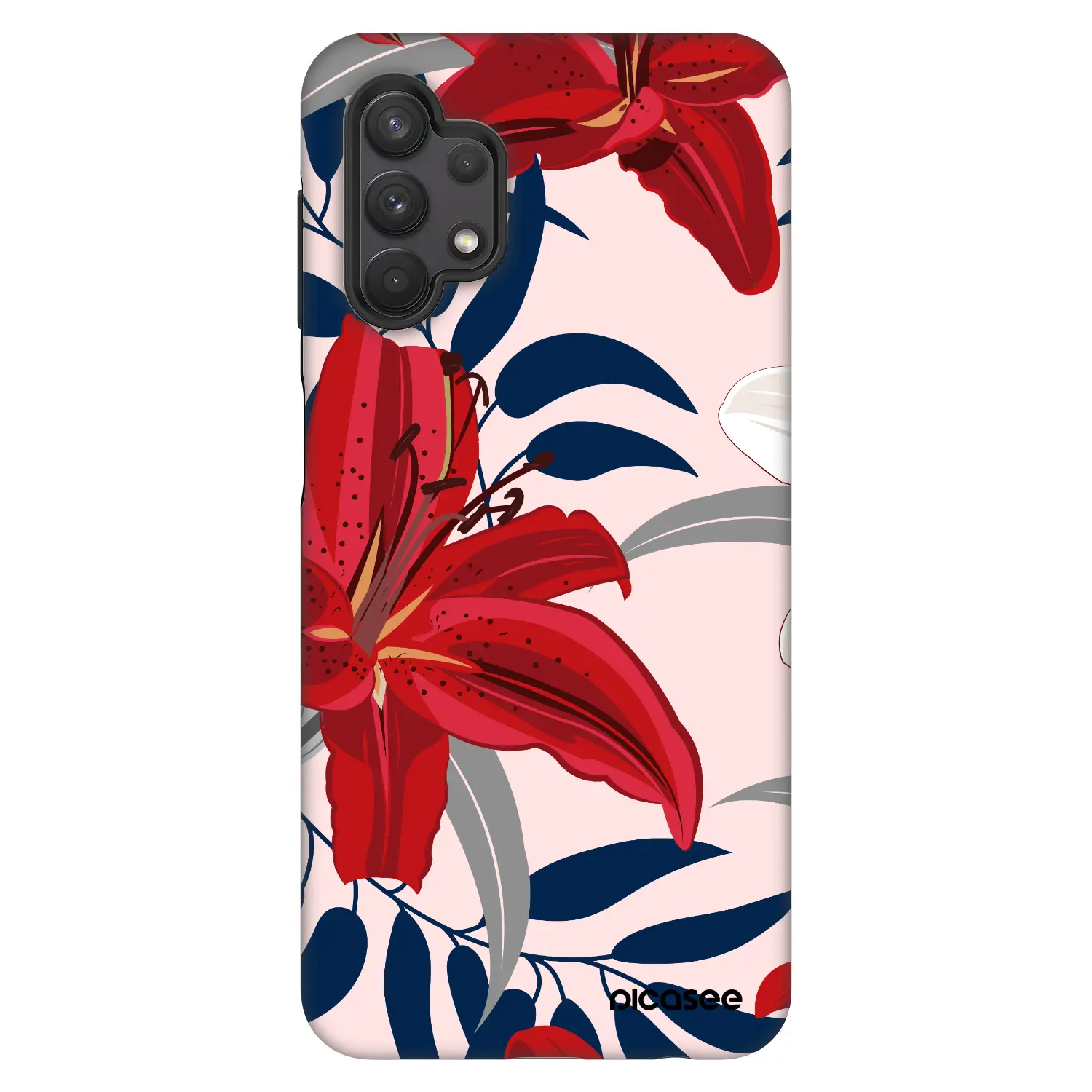 Fashion Case pro Samsung Galaxy A32 5G A326B - Red Lily
