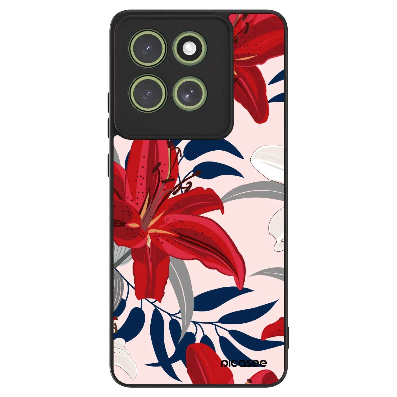 ULTIMATE CASE pro Motorola Moto G86 Power 5G - Red Lily