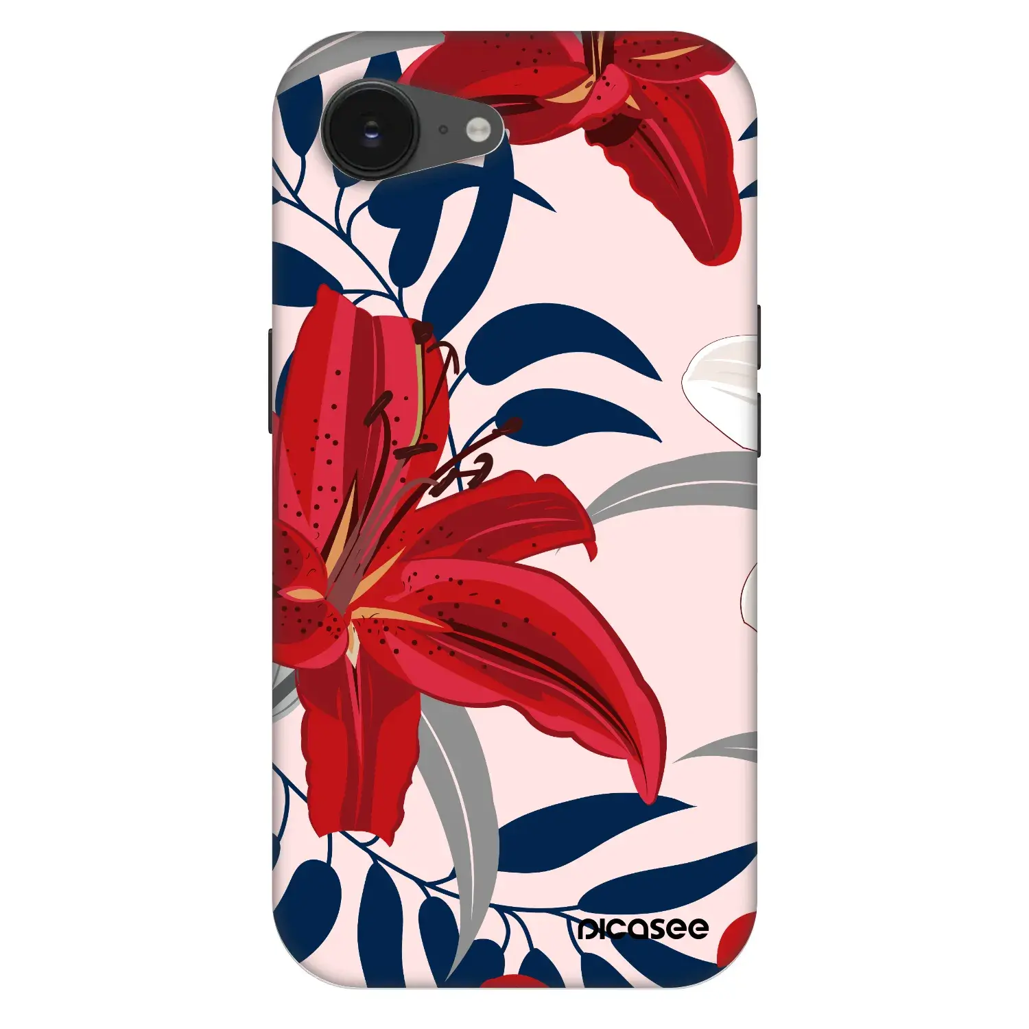 Fashion Case MagSafe Apple iPhone 17e - Red Lily