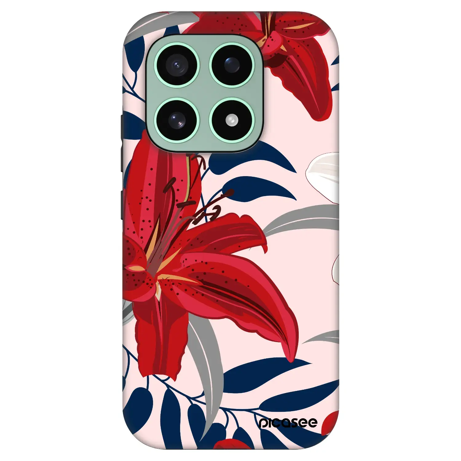 Fashion Case pro Xiaomi 17 - Red Lily