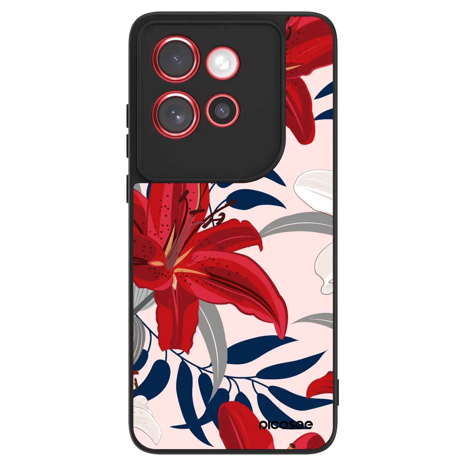 ULTIMATE CASE pro Motorola Edge 60 Neo 5G - Red Lily