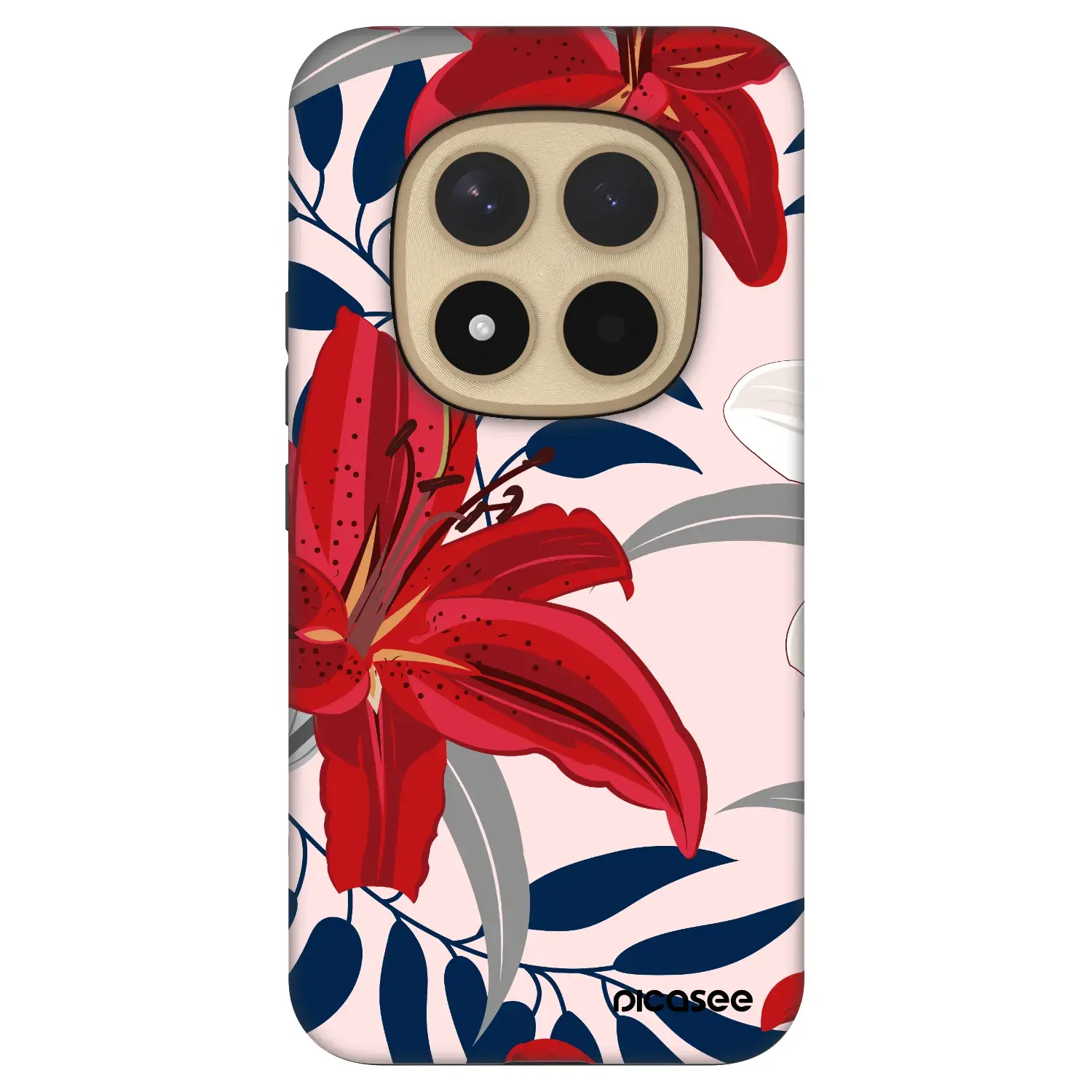 Fashion Case pro Xiaomi Redmi Note 15 Pro+ - Red Lily