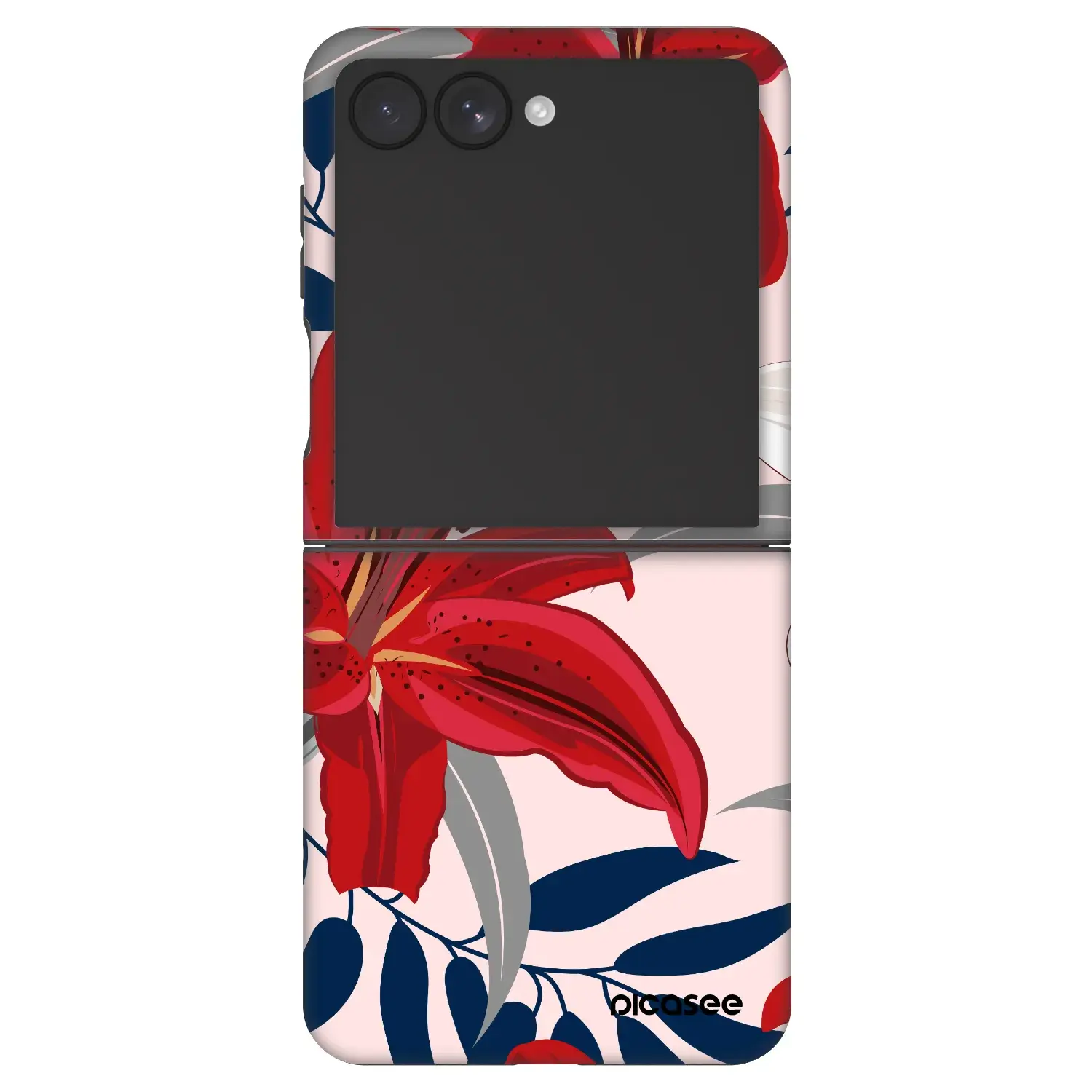 Fashion Case pro Samsung Galaxy Z Flip7 5G - Red Lily