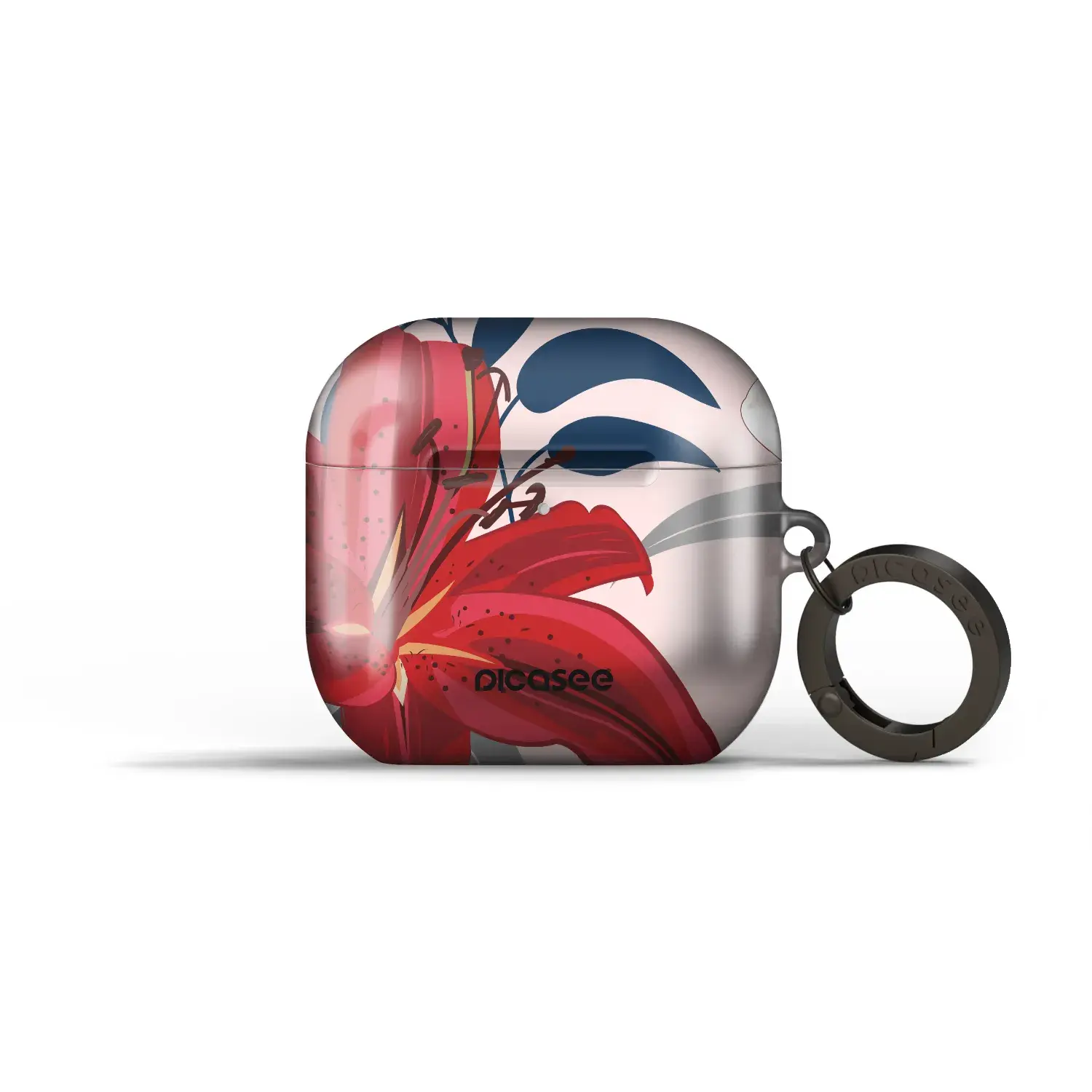 Obal pro Apple AirPods 5 - Red Lily
