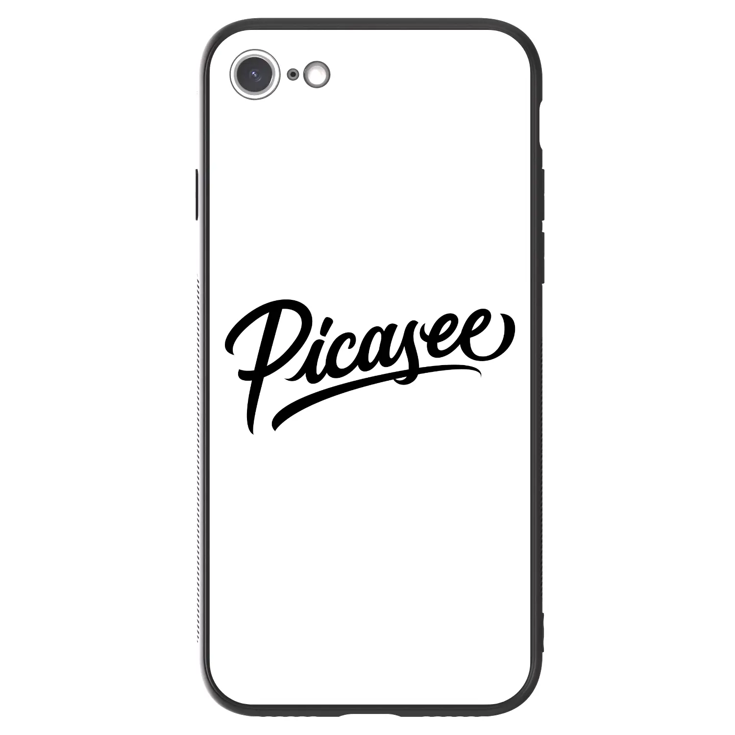 ULTIMATE CASE pro Apple iPhone SE 2020 - Picasee - old logo - black