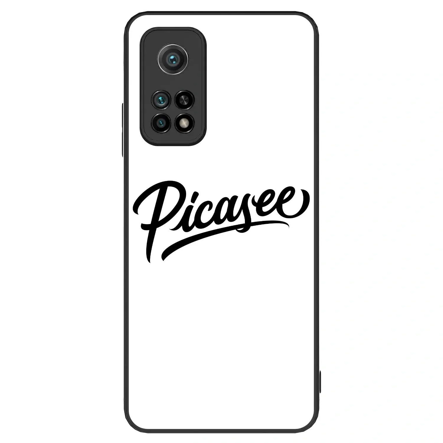 ULTIMATE CASE pro Xiaomi Mi 10T - Picasee - old logo - black