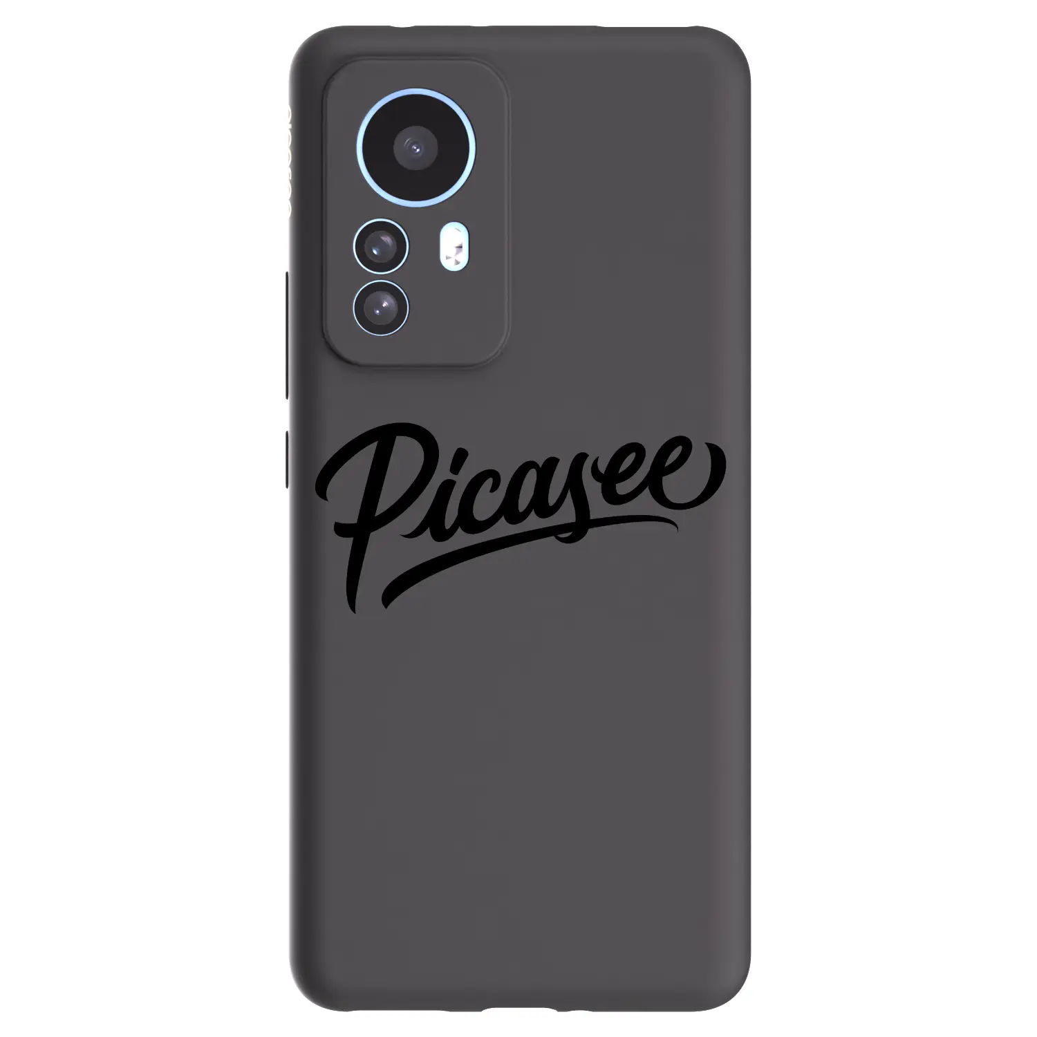 Silikonový černý obal pro Xiaomi 12T Pro - Picasee - old logo - black