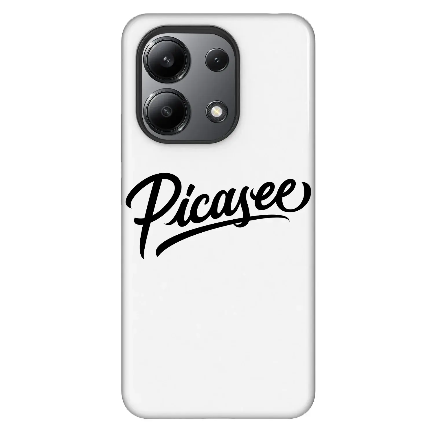 Fashion Case pro Xiaomi Redmi Note 13 4G - Picasee - old logo - black