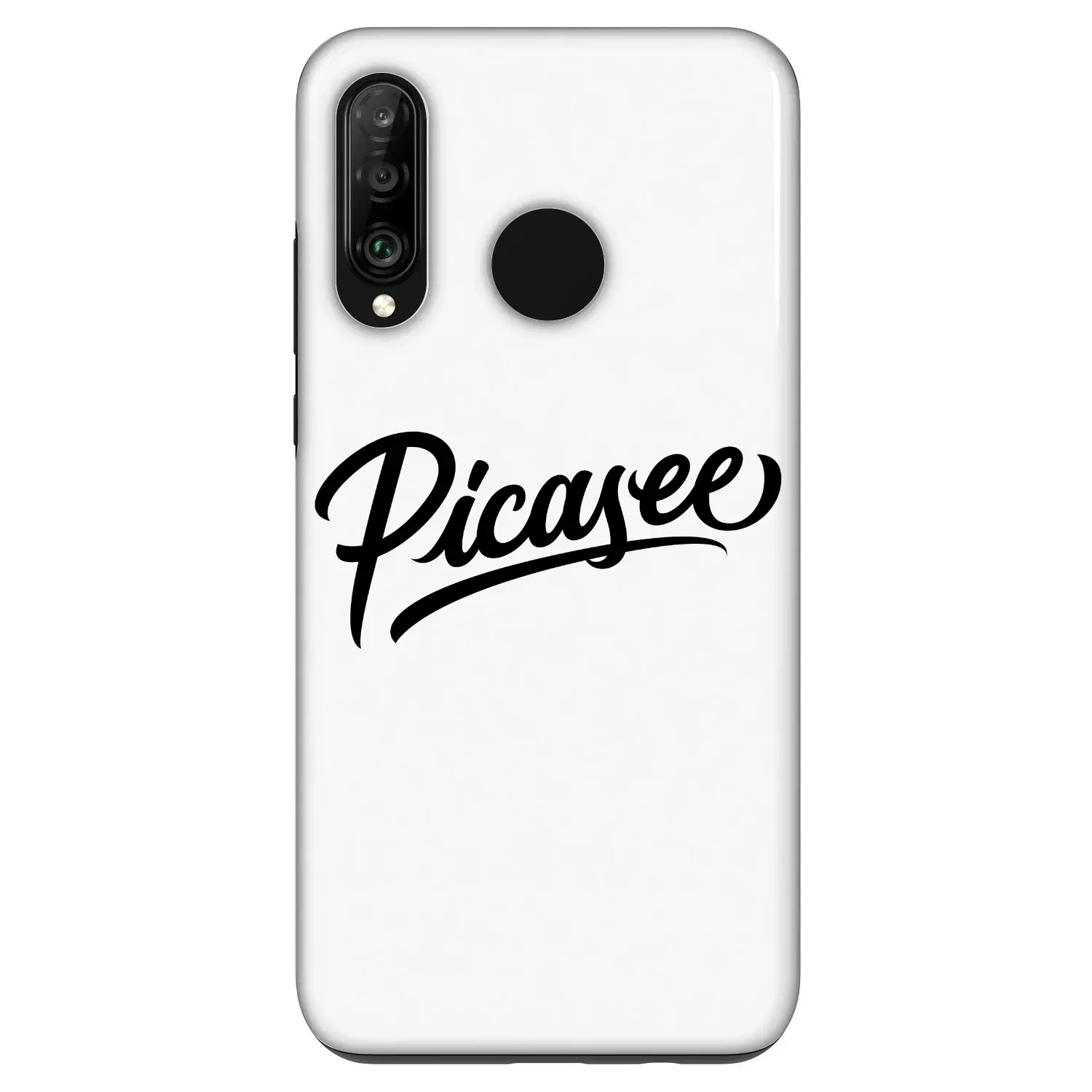 Fashion Case pro Huawei P30 Lite - Picasee - old logo - black