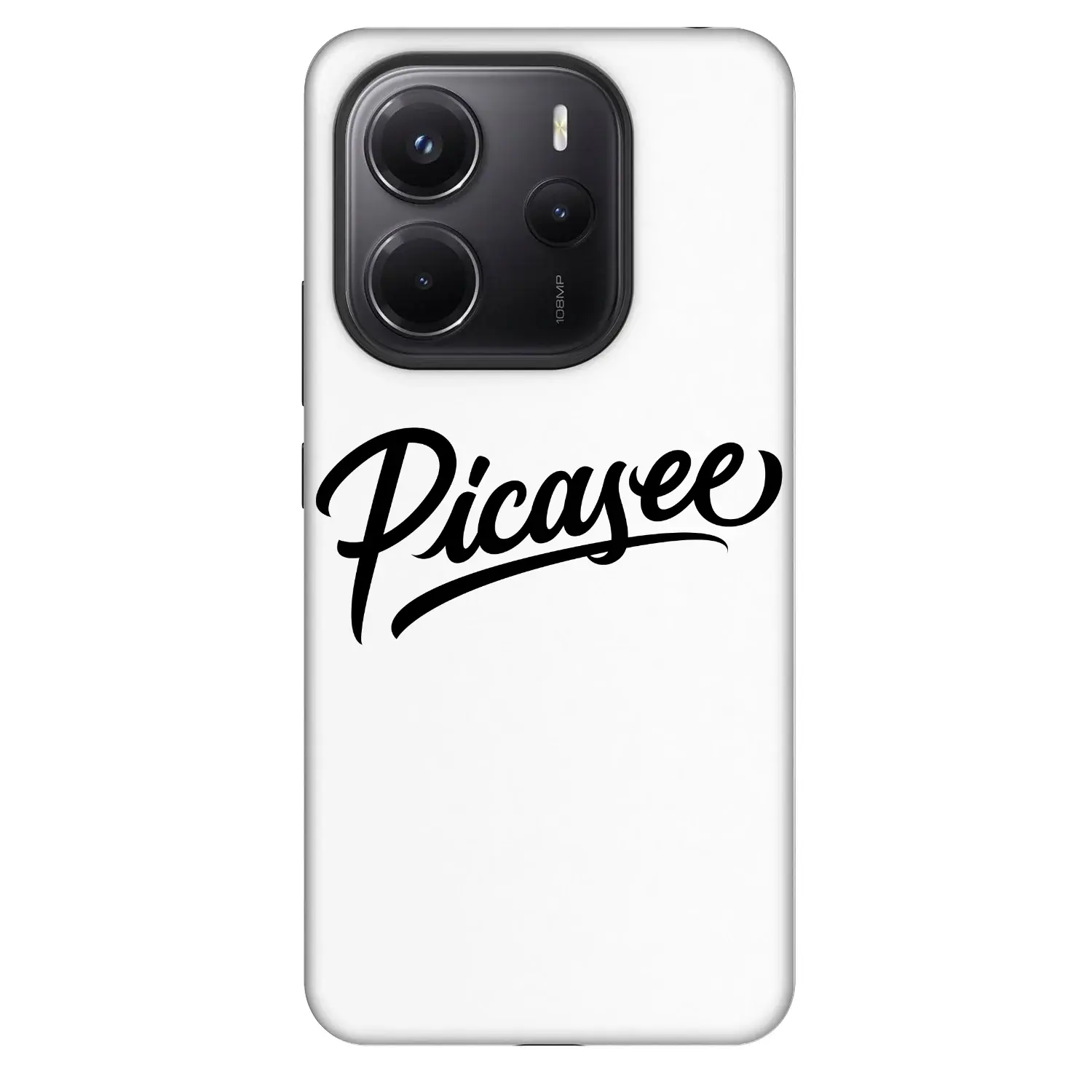 Fashion Case pro Xiaomi Redmi Note 14 4G - Picasee - old logo - black