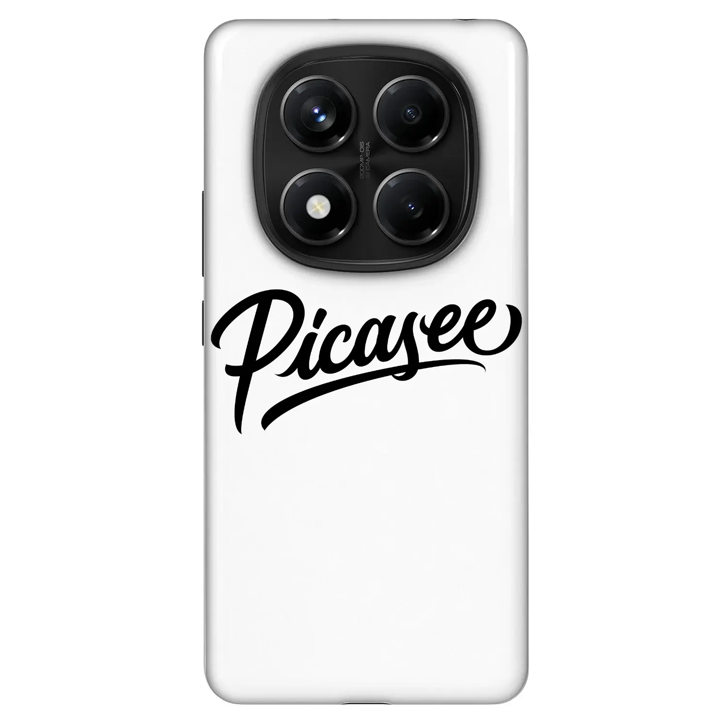 Fashion Case pro Xiaomi Redmi Note 14 Pro 4G - Picasee - old logo - black