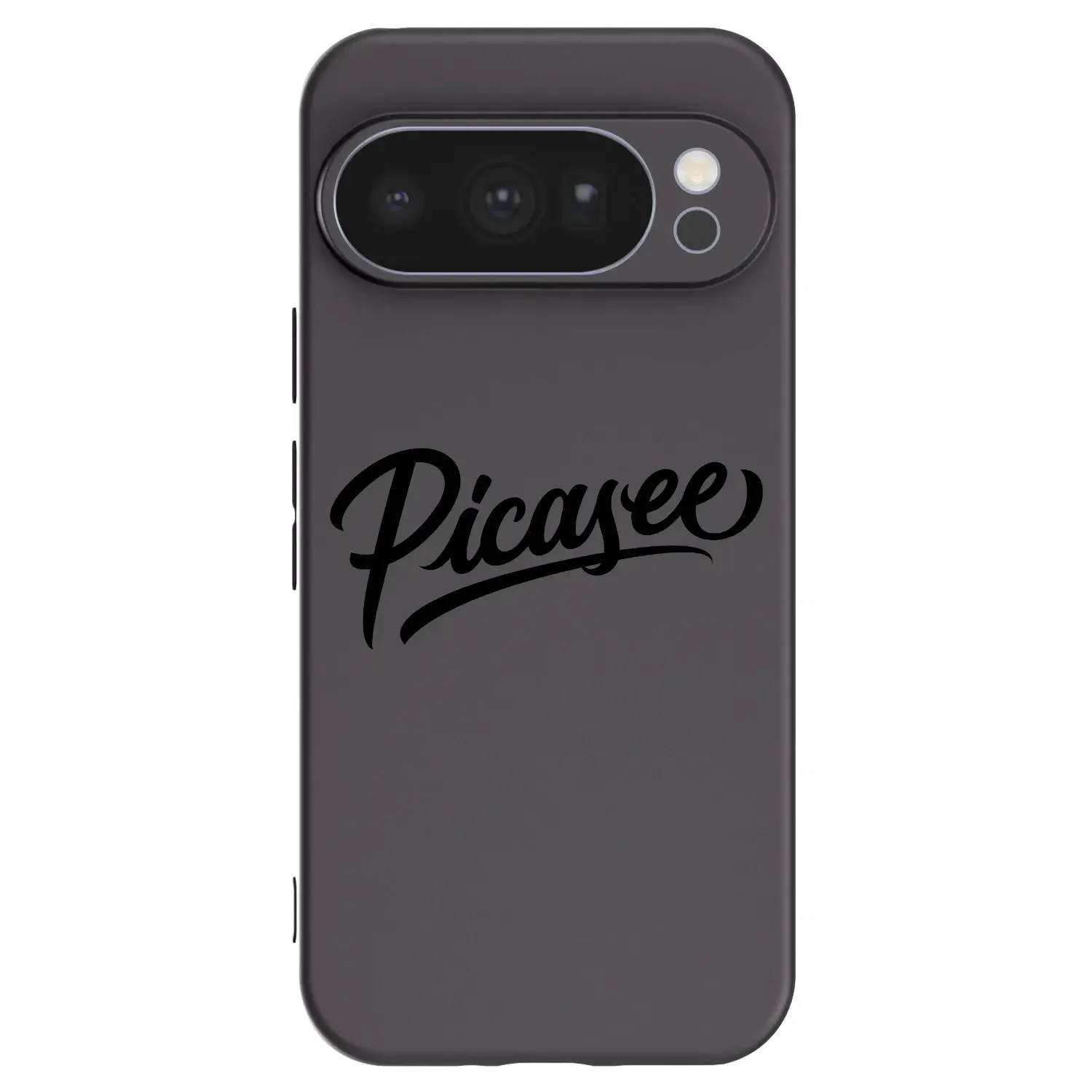 Silikonový černý obal pro Google Pixel 10 Pro - Picasee - old logo - black