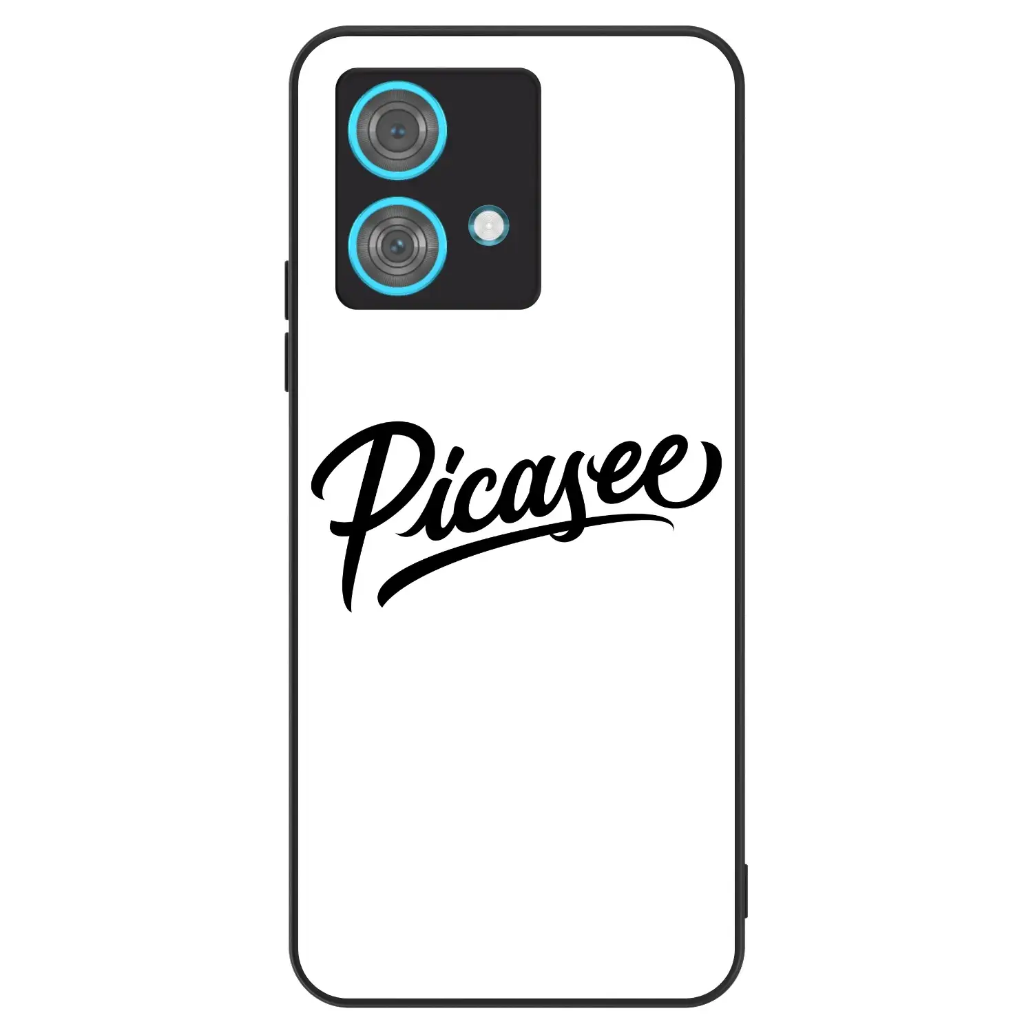 ULTIMATE CASE pro Motorola Edge 40 Neo - Picasee - old logo - black