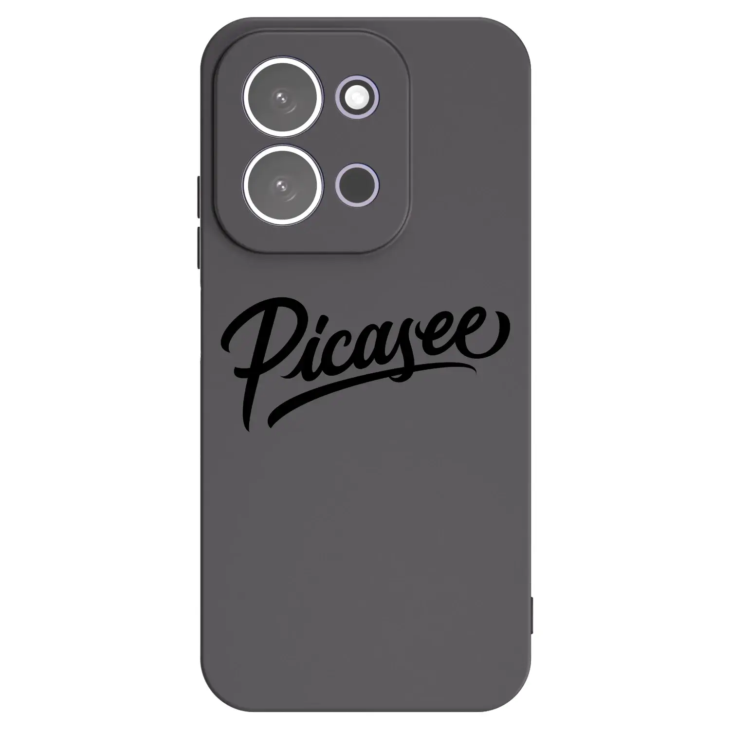 Silikonový černý obal pro Xiaomi Redmi 15C 5G - Picasee - old logo - black