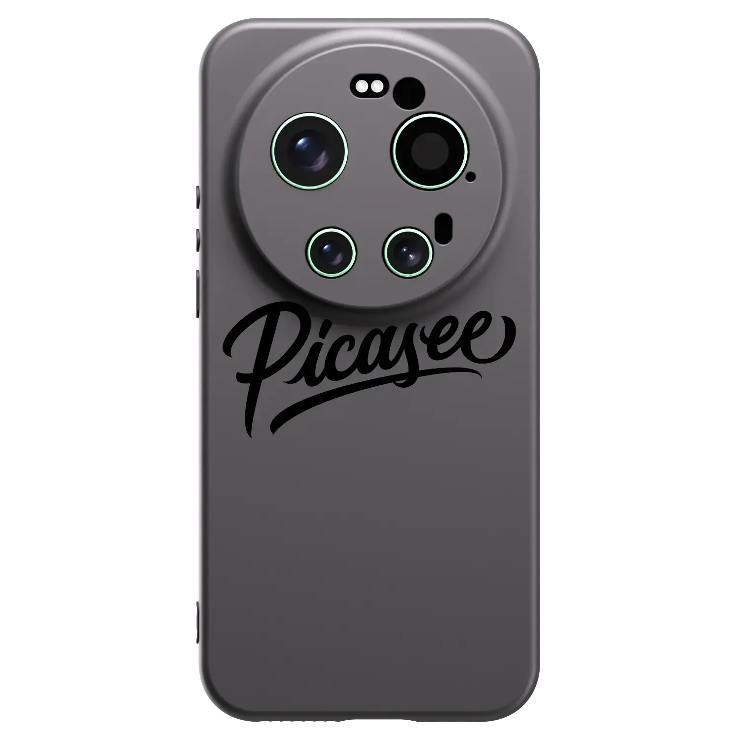 Silikonový černý obal pro Xiaomi 17 Ultra - Picasee - old logo - black