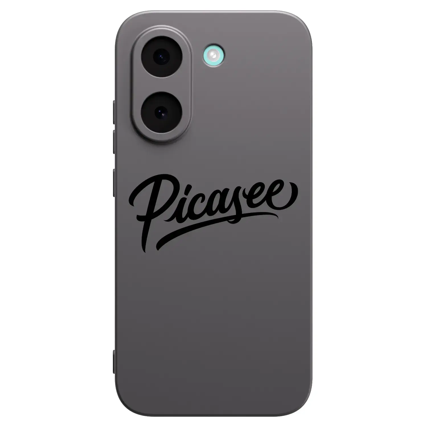 Silikonový černý obal pro Xiaomi Poco X8 Pro - Picasee - old logo - black