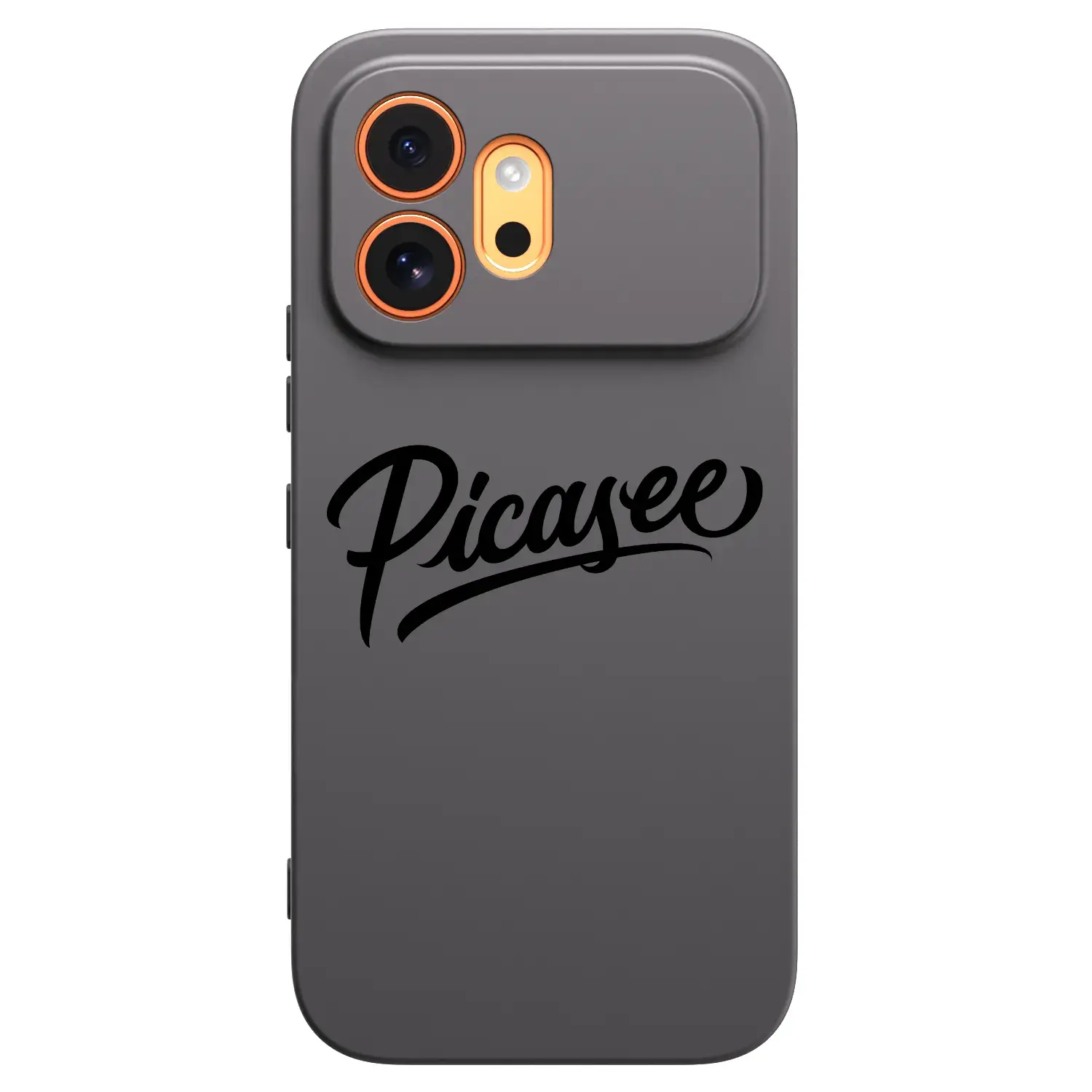 Silikonový černý obal pro Honor 600 - Picasee - old logo - black