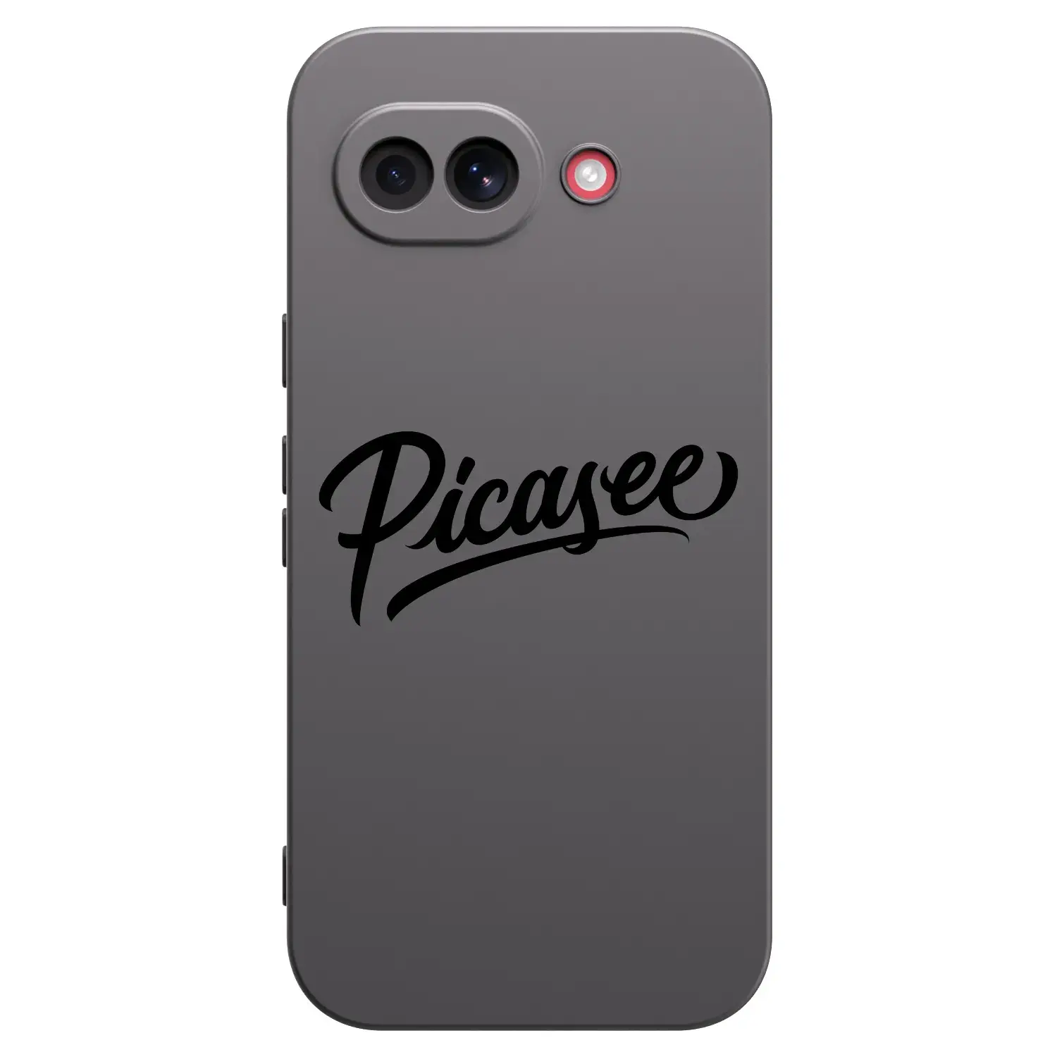 Silikonový černý obal pro Google Pixel 10a - Picasee - old logo - black