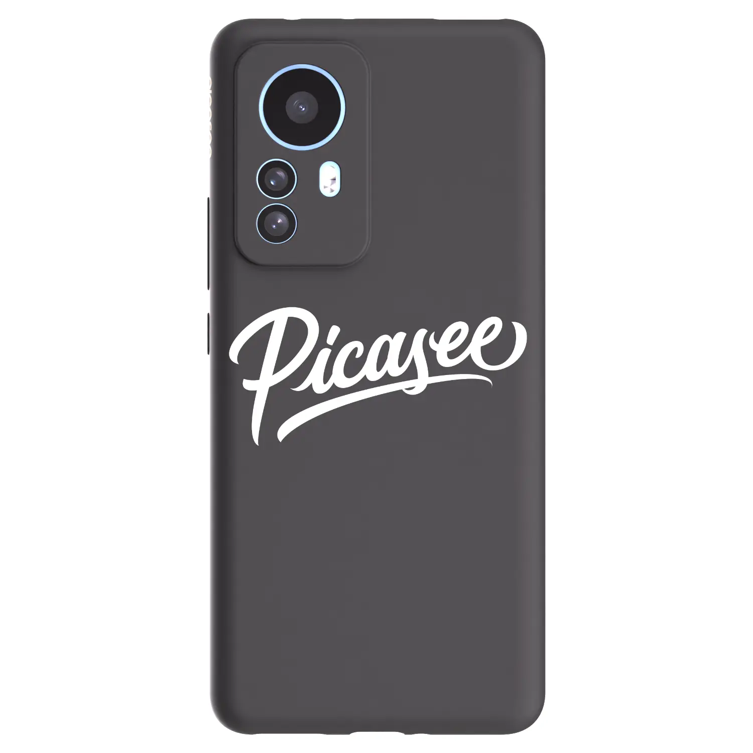 Silikonový černý obal pro Xiaomi 12T Pro - Picasee - old logo - white