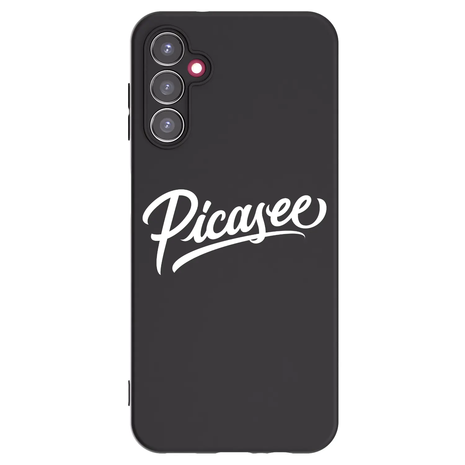 Silikonový černý obal pro Samsung Galaxy A14 5G A146P - Picasee - old logo - white