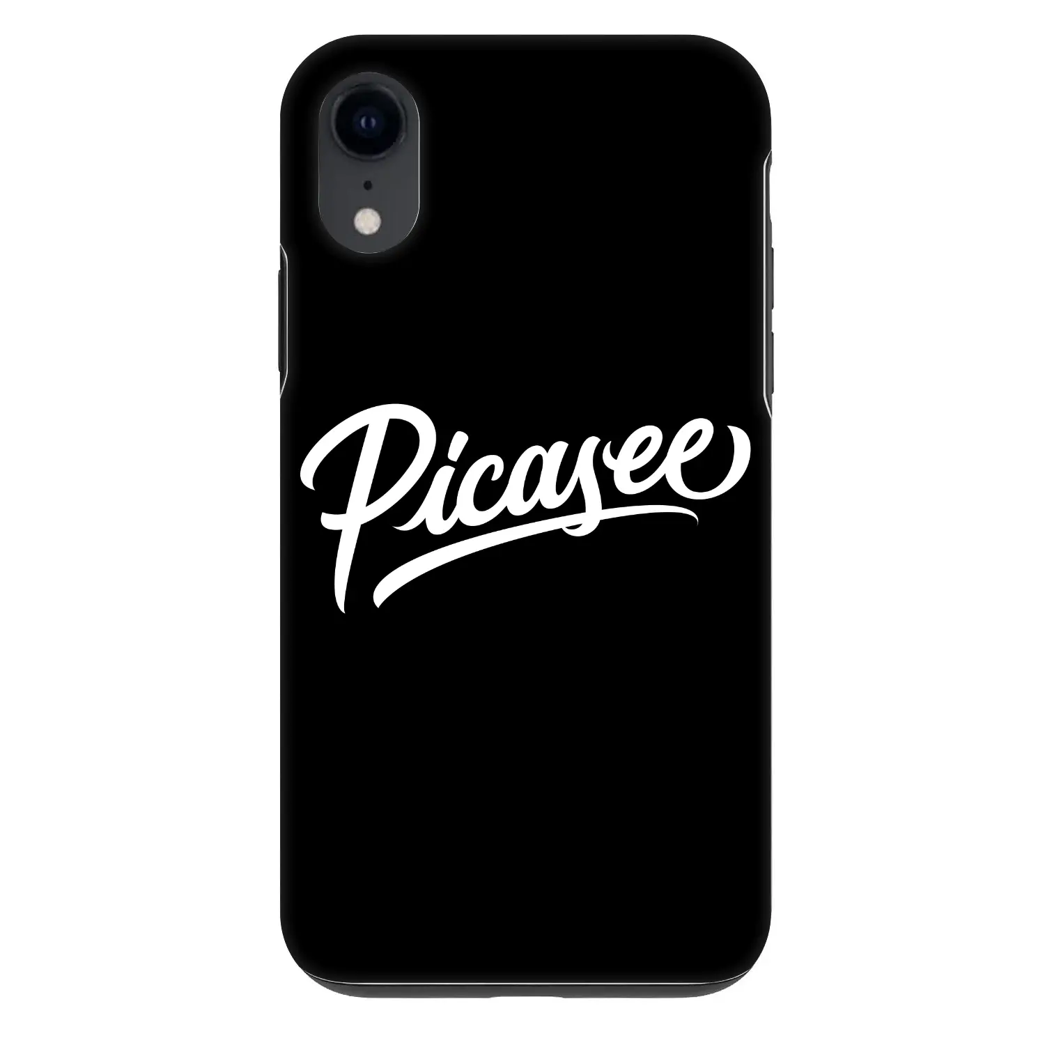 Fashion Case pro Apple iPhone XR - Picasee - old logo - white