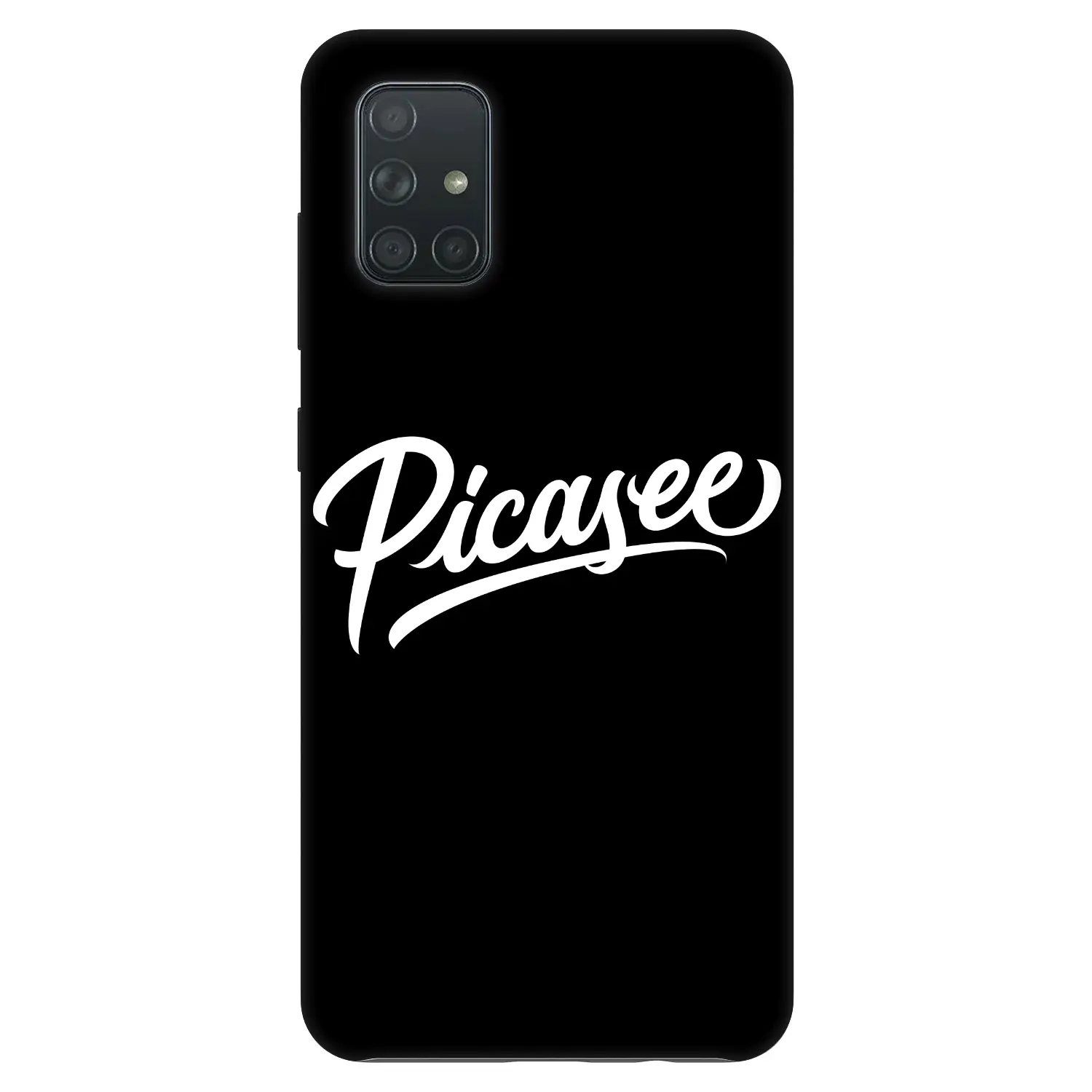 Fashion Case pro Samsung Galaxy A71 A715F - Picasee - old logo - white